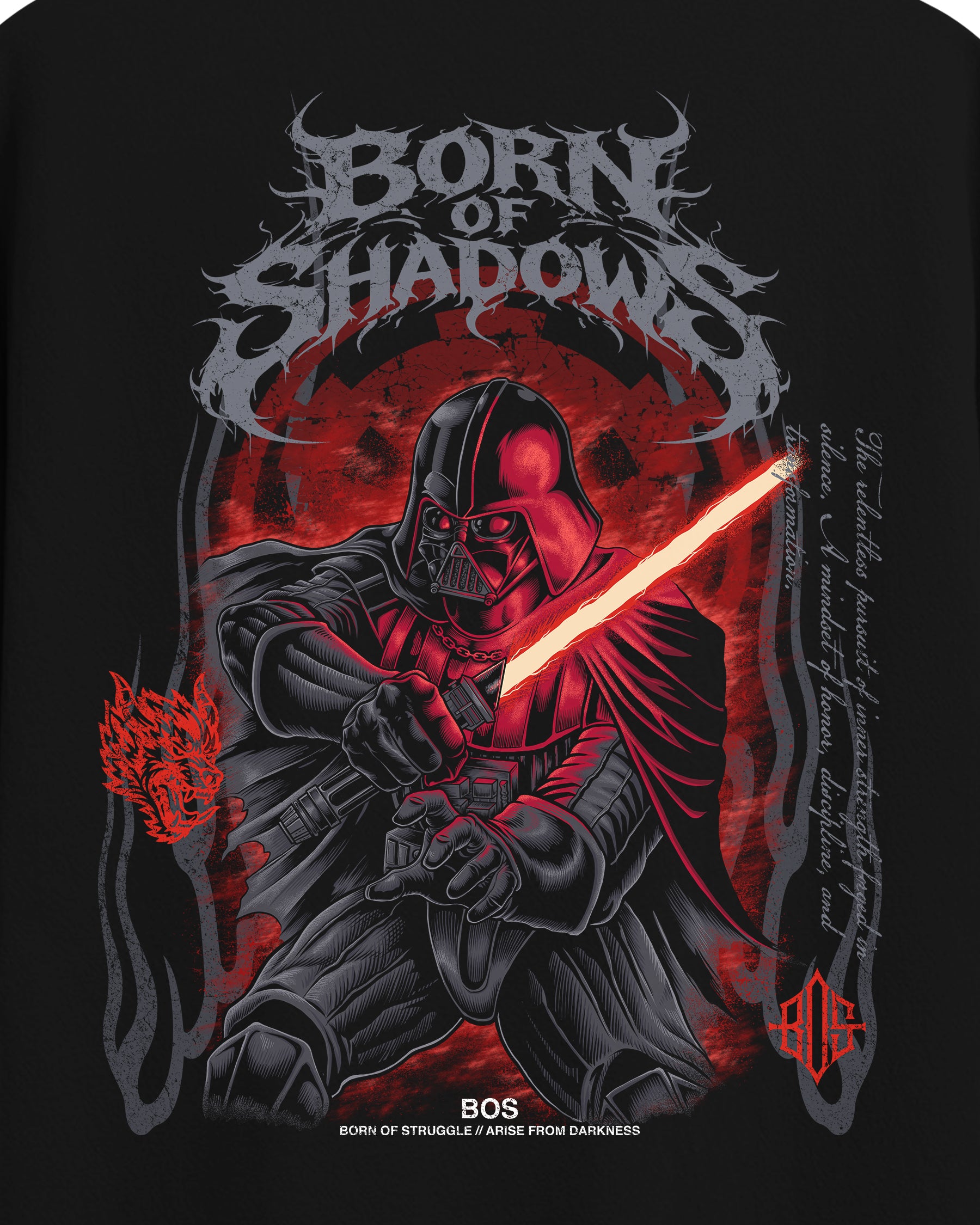 [Limited Edition] 'Star Wars: Darth Vader' Back T-Shirt
