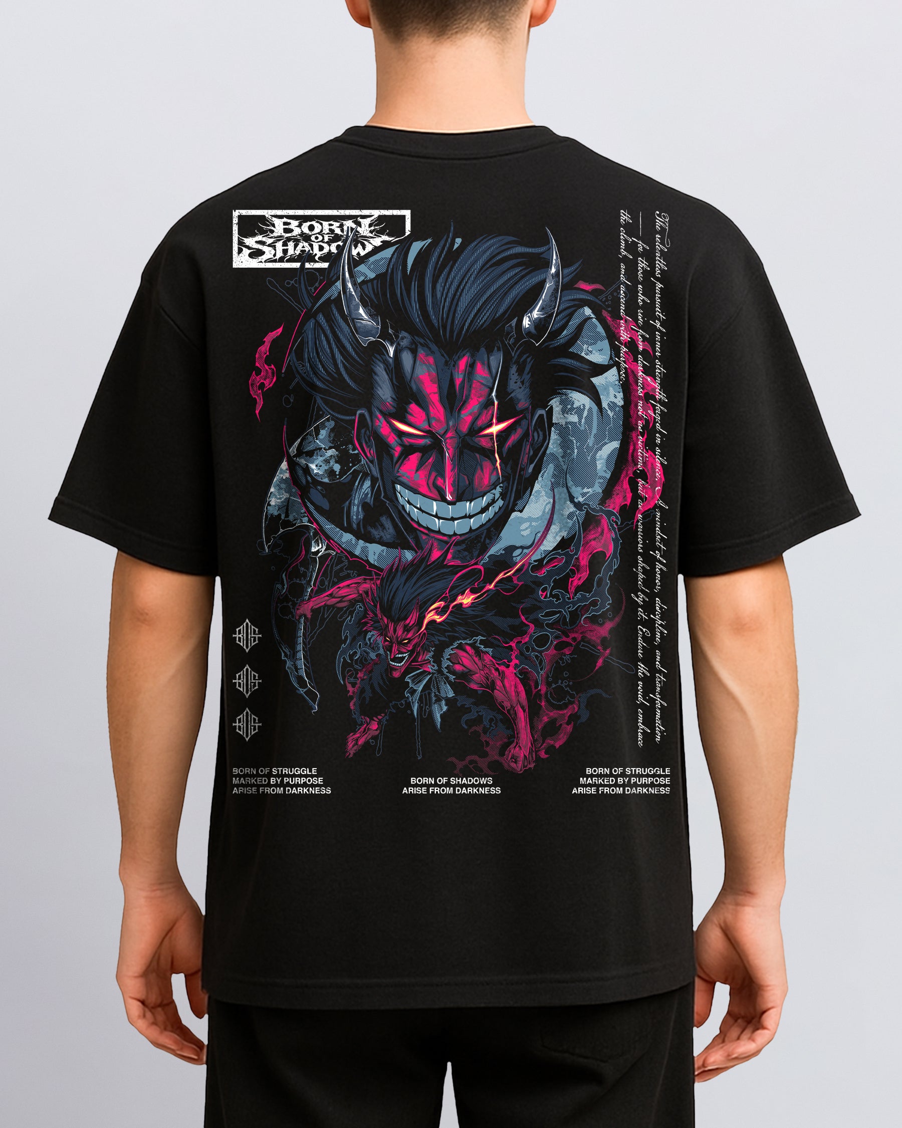 [Limited Edition] 'Bleach: Kenpachi' Back T-Shirt