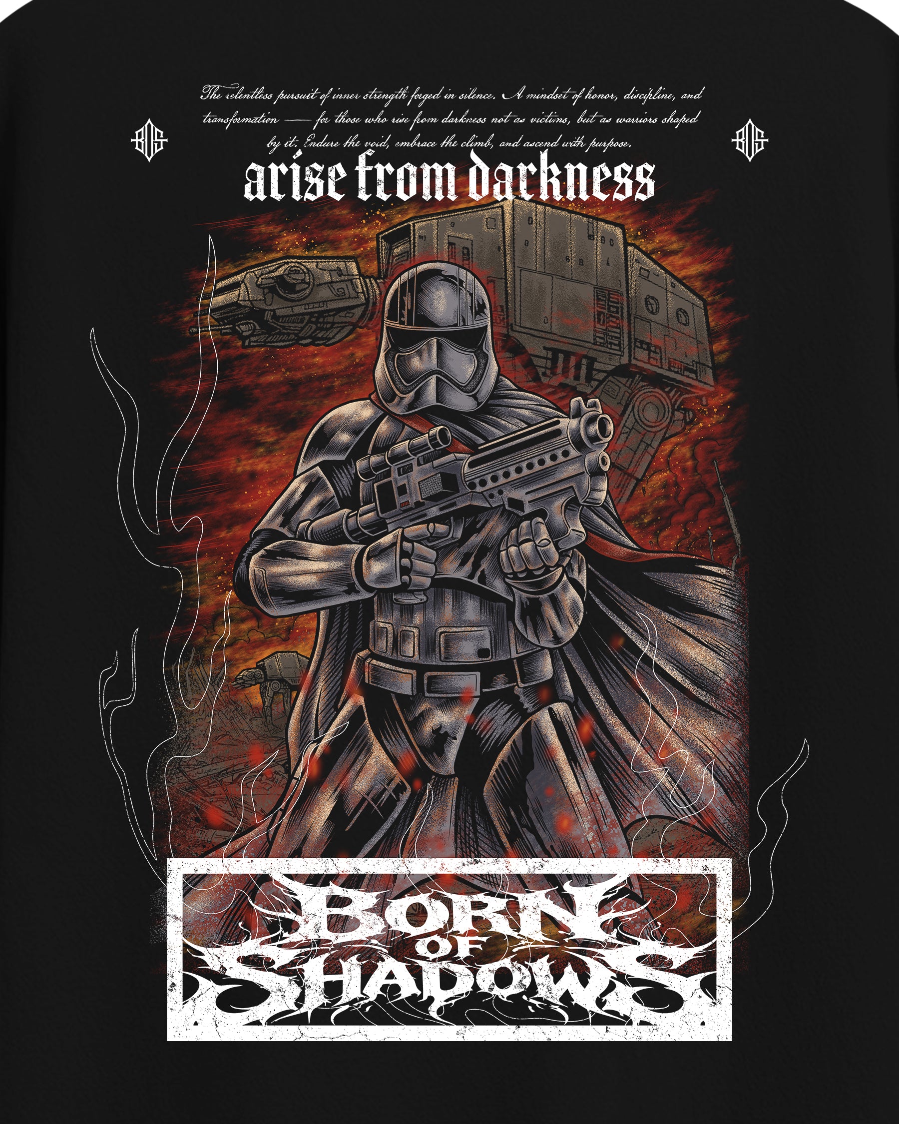 [Limited Edition] 'Star Wars: Captain Phasma' Back T-Shirt