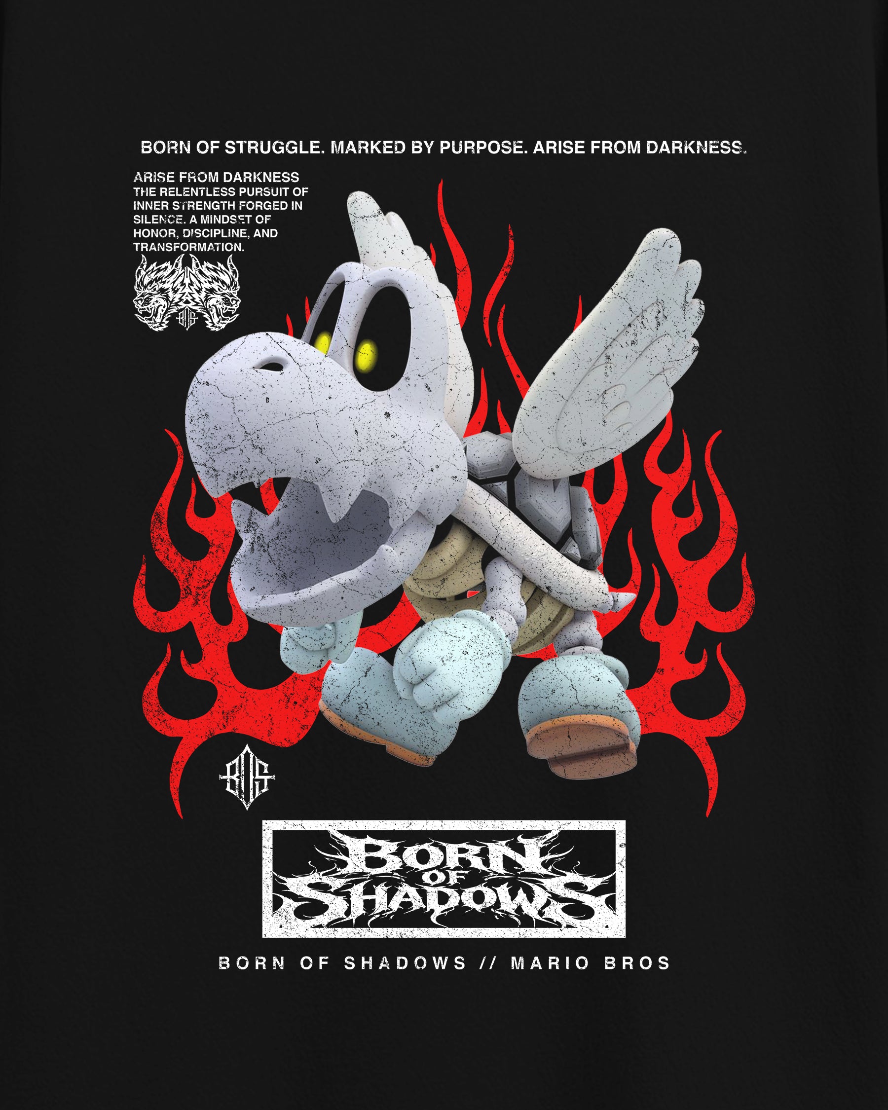 [Limited Edition] 'Mario Bros: Dry Bones' Front T-Shirt