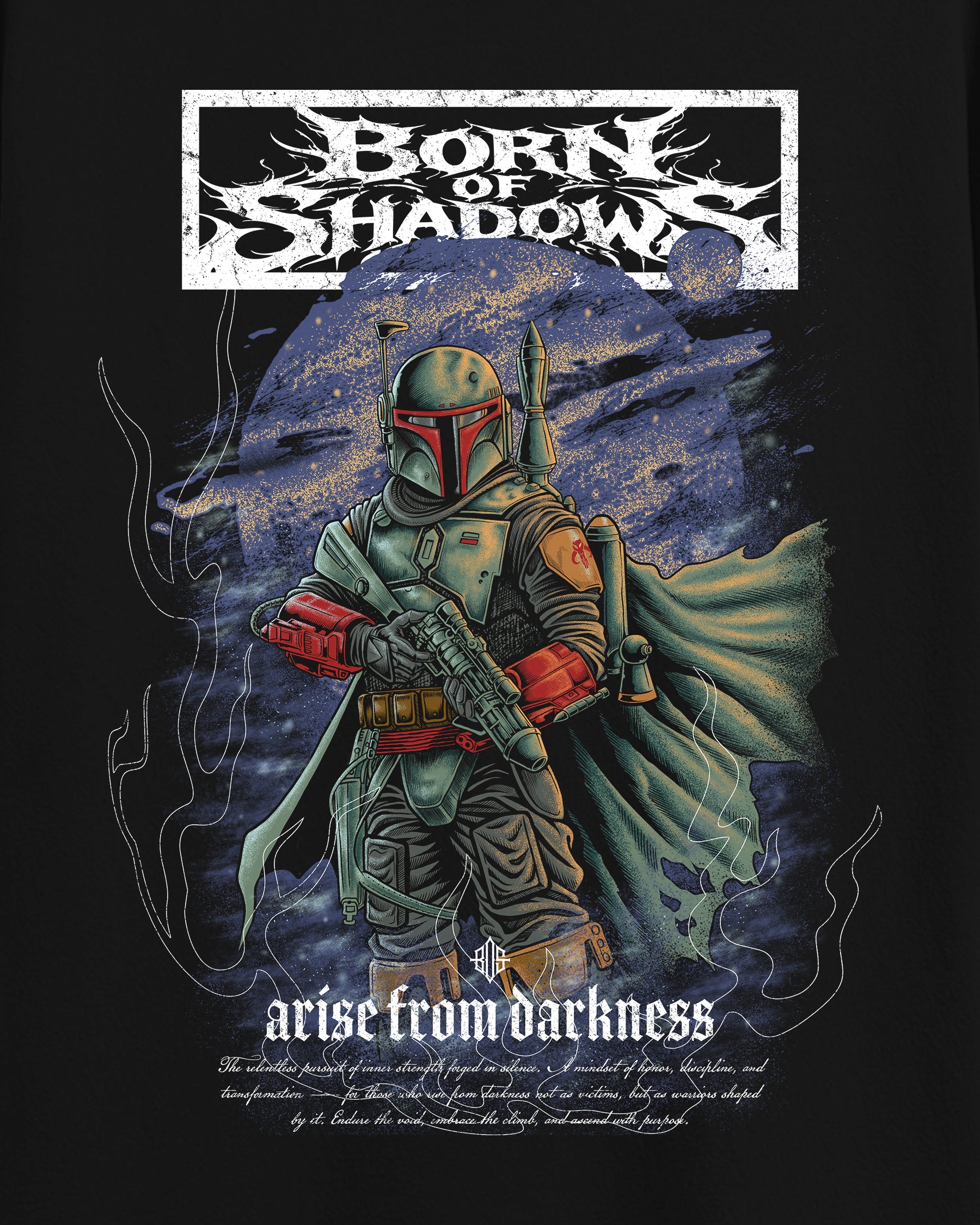 [Limited Edition] 'Star Wars: Boba Fett' Front T-Shirt