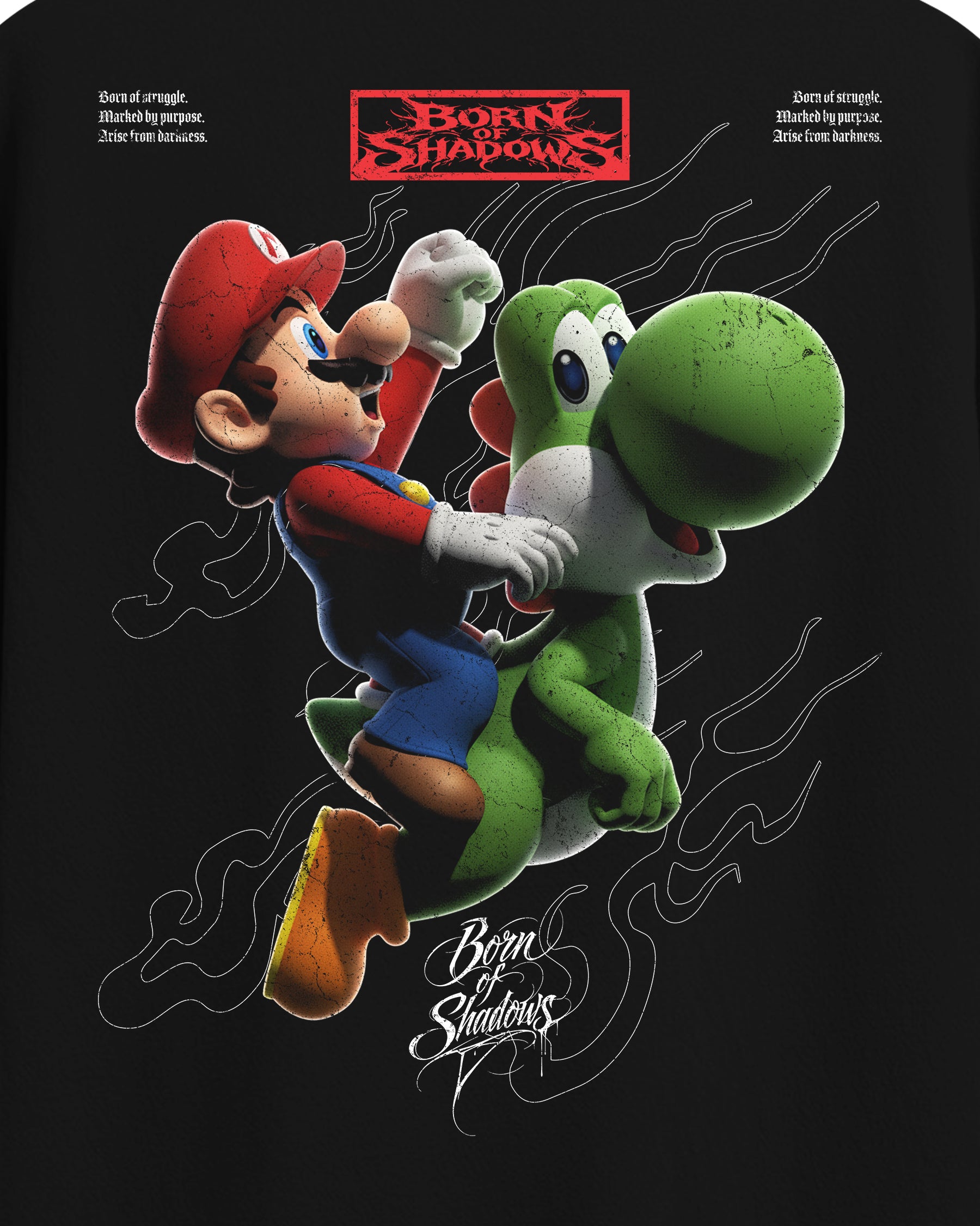 [Limited Edition] 'Mario Bros: Mario & Yoshi' Back T-Shirt