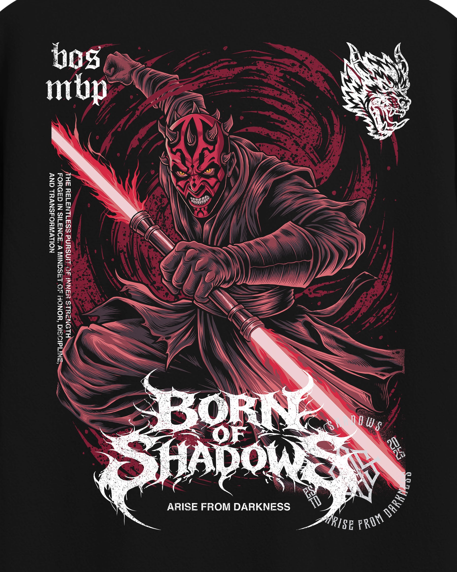 [Limited Edition] 'Star Wars: Darth Maul' Back T-Shirt