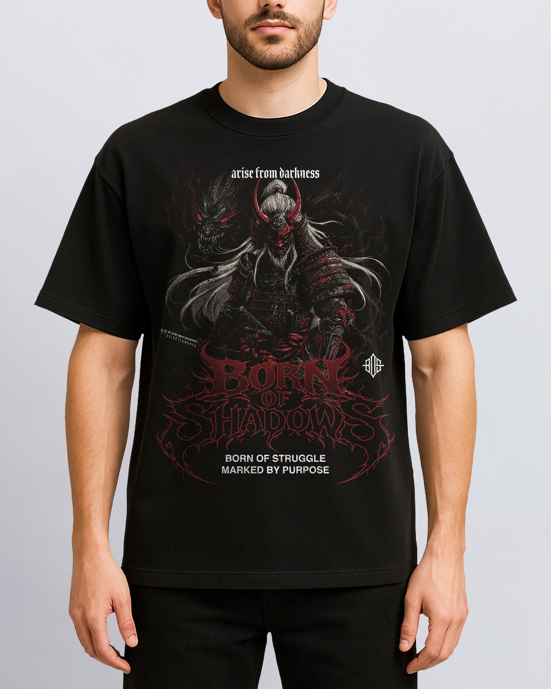'Japanese: The Dark Ascendant' Back T-Shirt