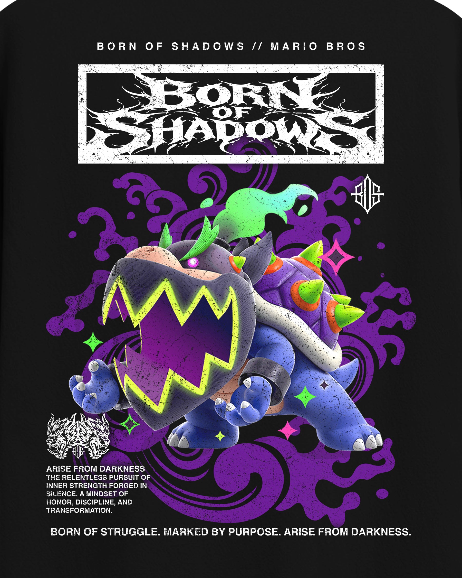 [Limited Edition] 'Mario Bros: Wonder Bowser Jr.' Back T-Shirt