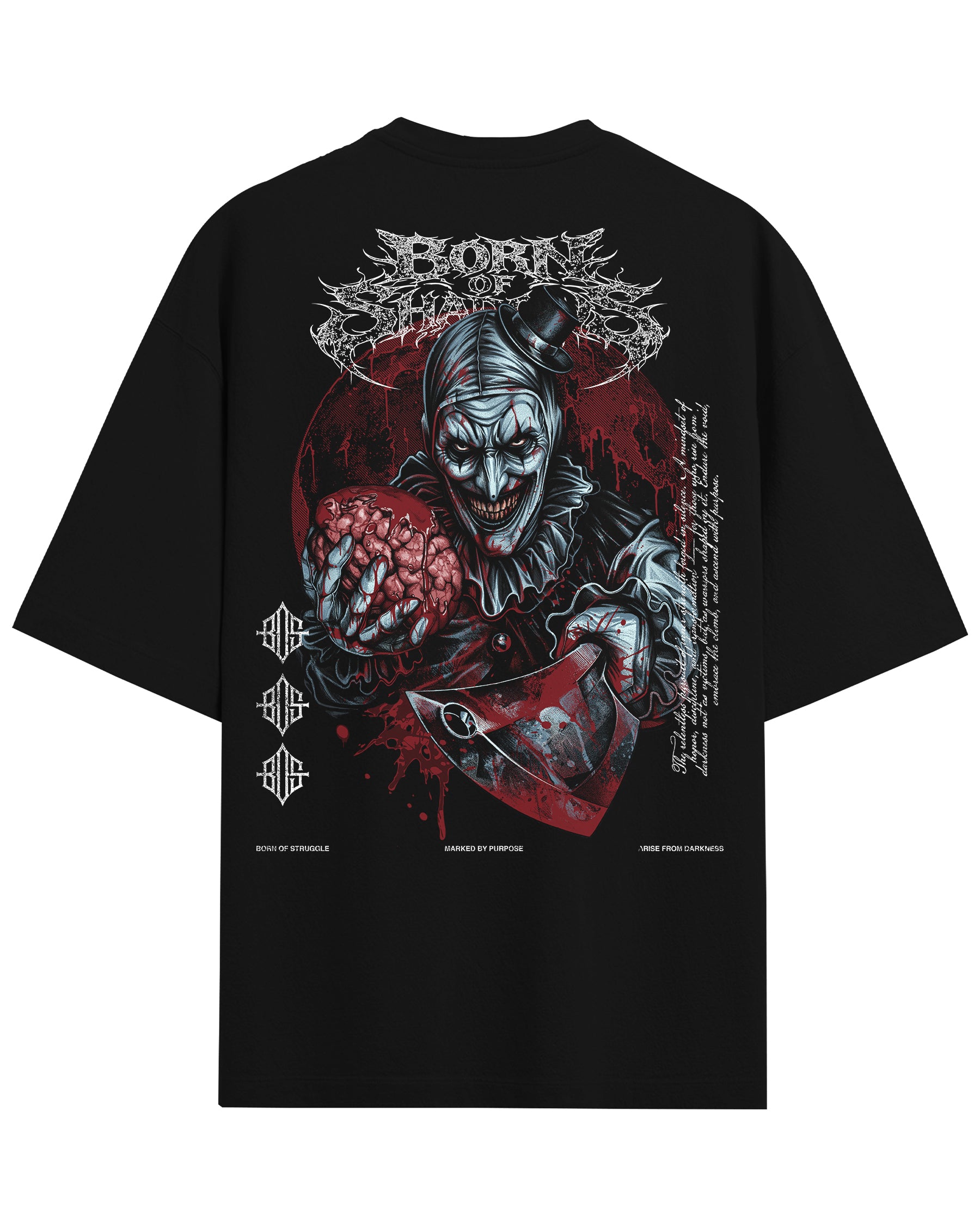[Limited Edition] 'Halloween: The Miles County Clown' Back T-Shirt