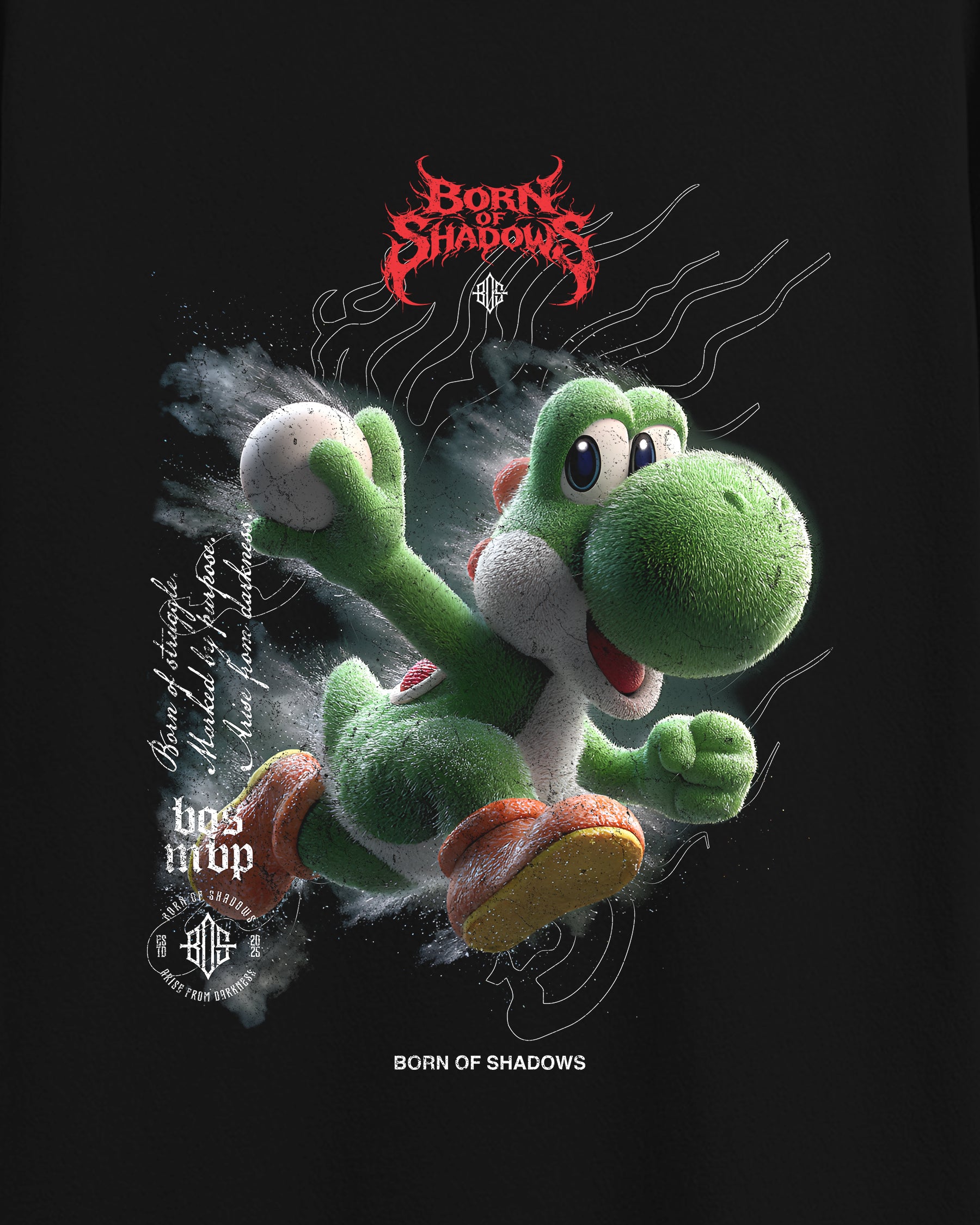 [Limited Edition] 'Mario Bros: Yoshi' Front T-Shirt