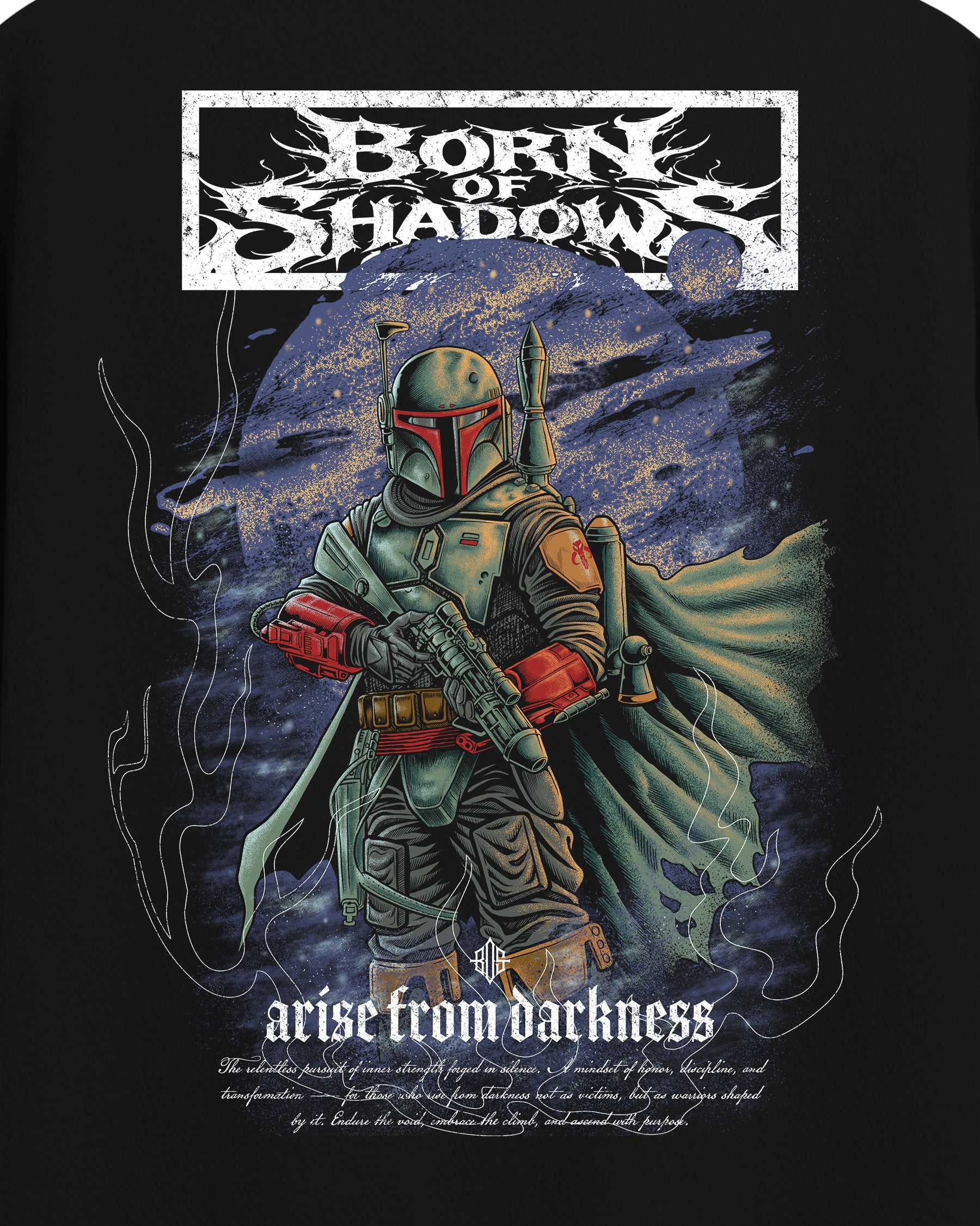 [Limited Edition] 'Star Wars: Boba Fett' Back T-Shirt