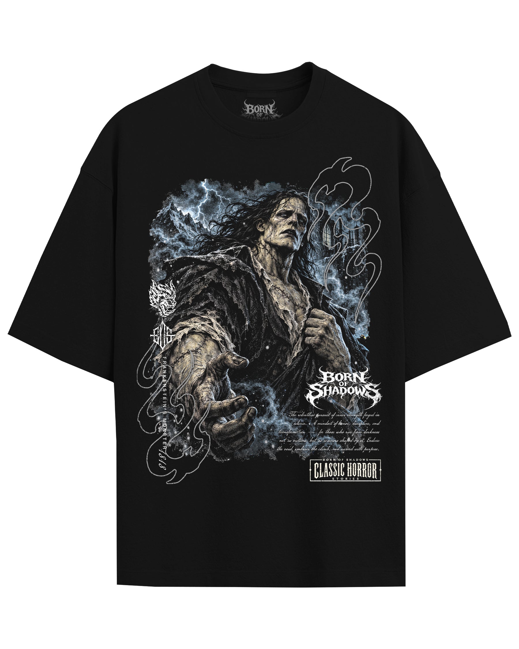 'Halloween: Frankenstein’s Monster 1818' Front T-Shirt