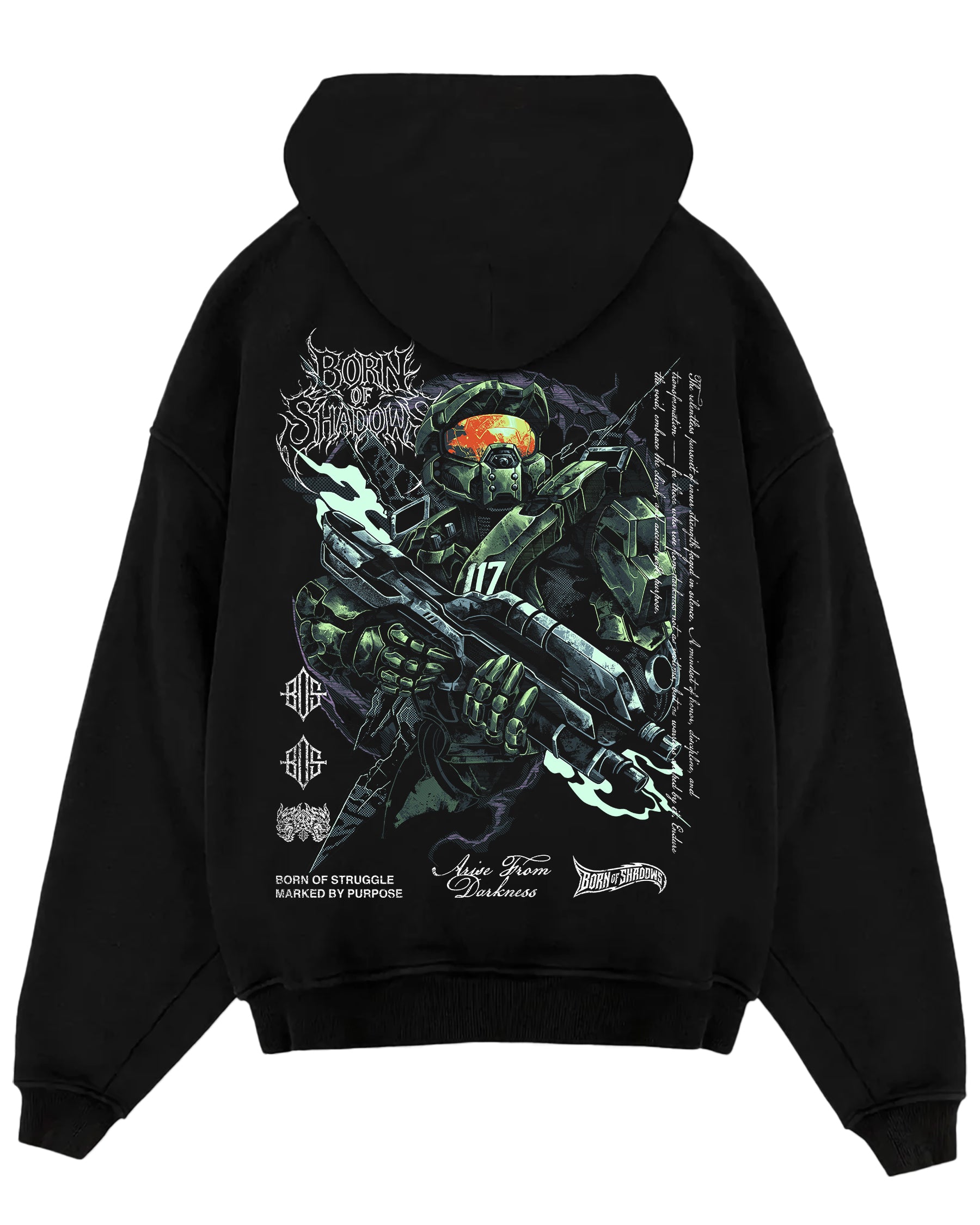 [Limited Edition] 'Halo: Master Chief' Oversized Hoodie