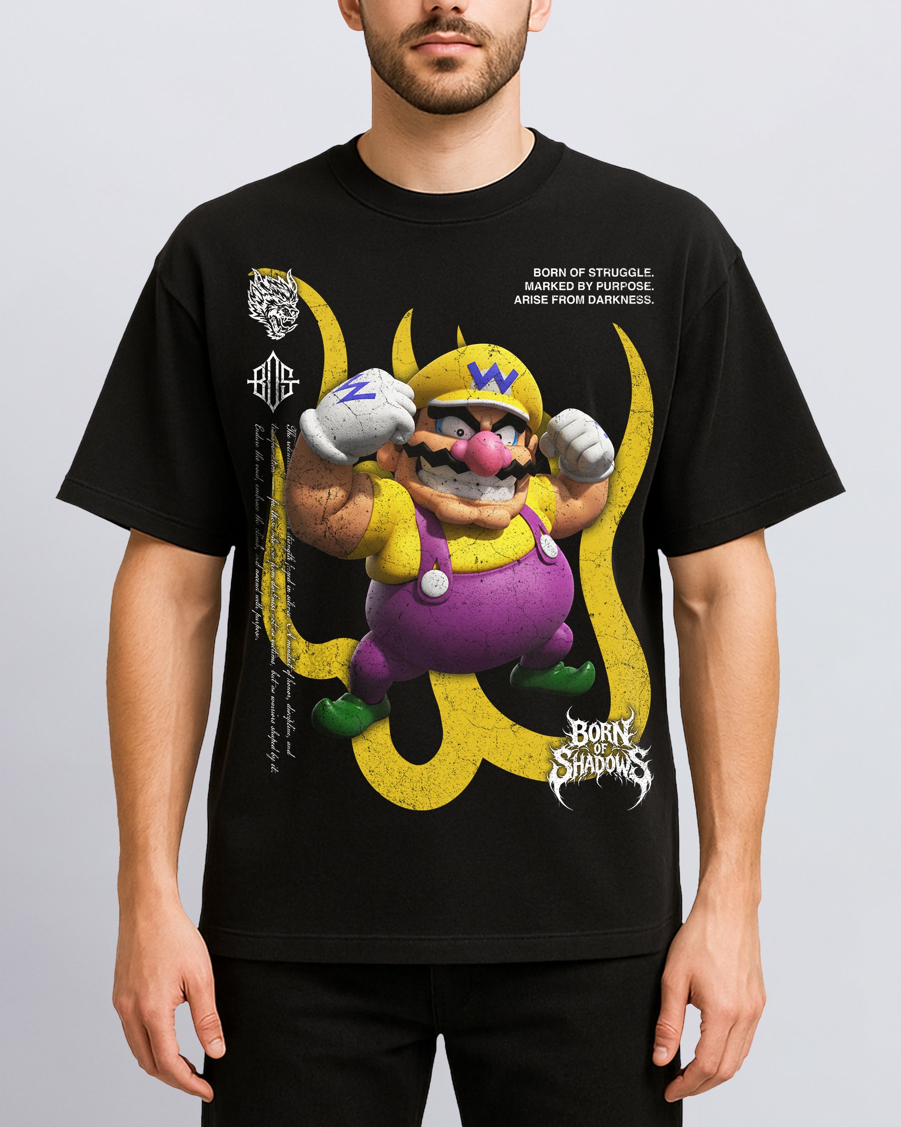 [Limited Edition] 'Mario Bros: Wario' Front T-Shirt