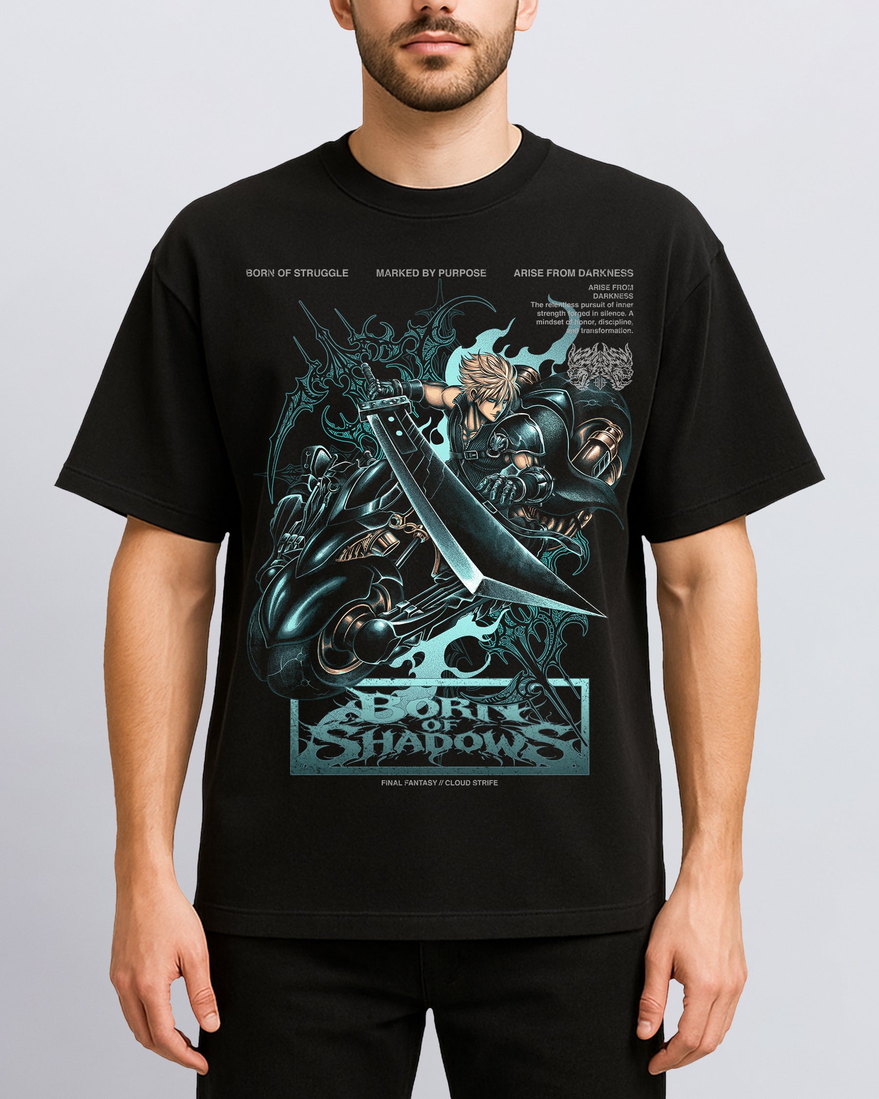 [Limited Edition] 'Final Fantasy: Cloud Strife' Front T-Shirt