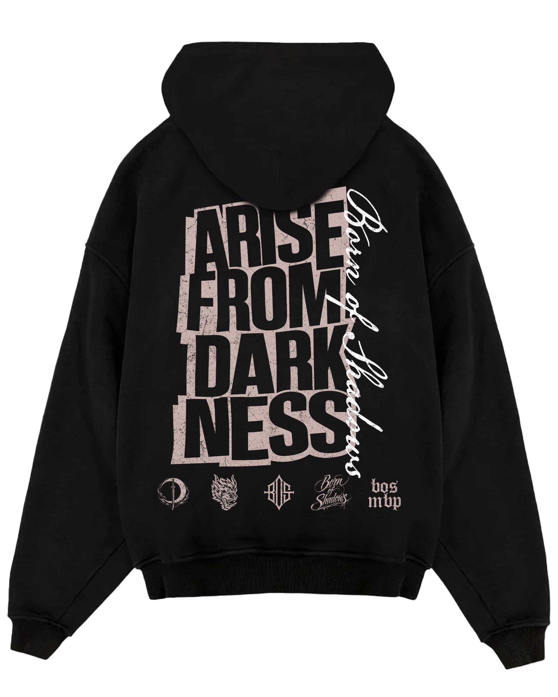 'Darkness Mode' Oversized Hoodie