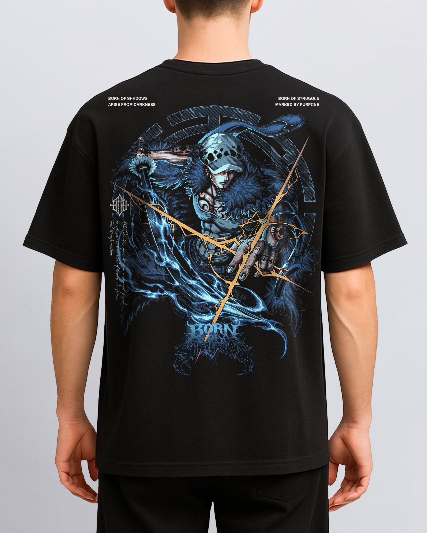 [Limited Edition] 'One Piece: Trafalgar Law' Back T-Shirt