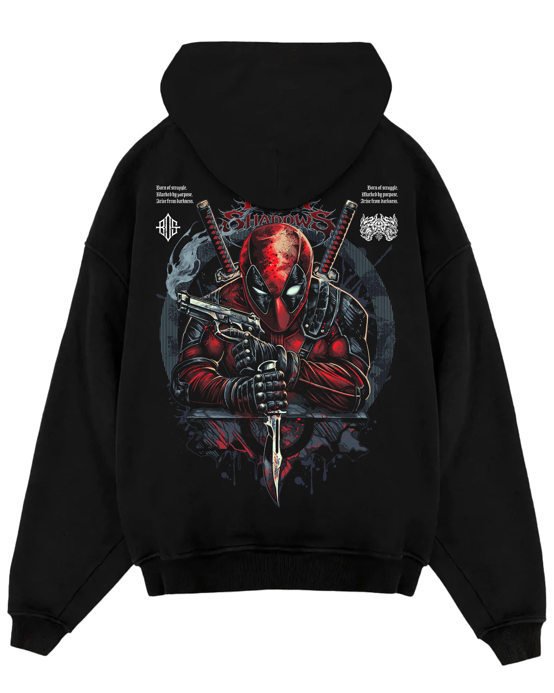 [Limited Edition] 'Deadpool' Oversized Hoodie