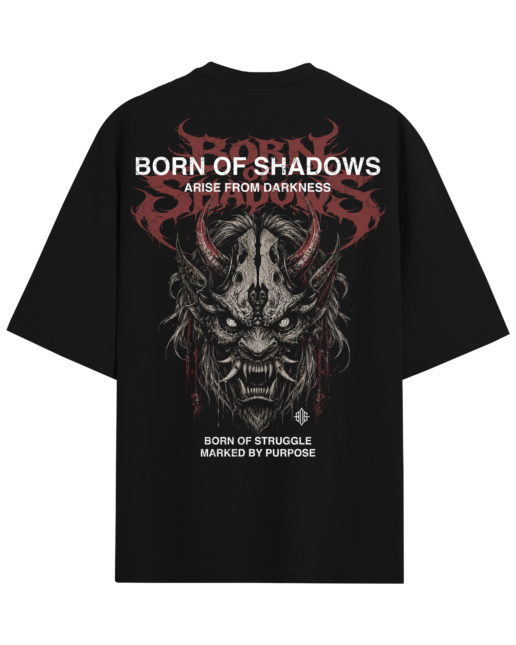 'Japanese: Oni Ascendant' Back T-Shirt