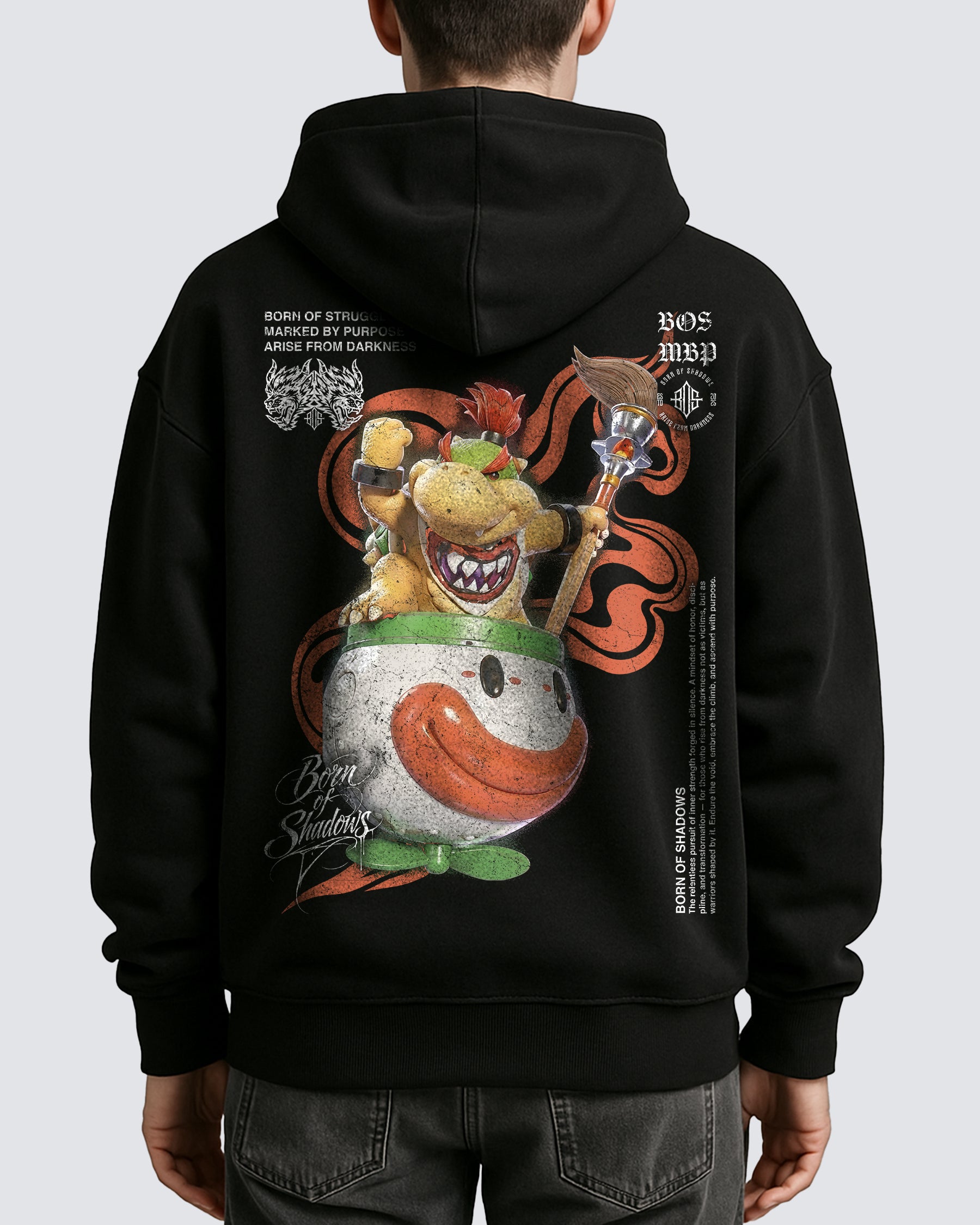 [Limited Edition] 'Mario Bros: Bowser Jr' Oversized Hoodie