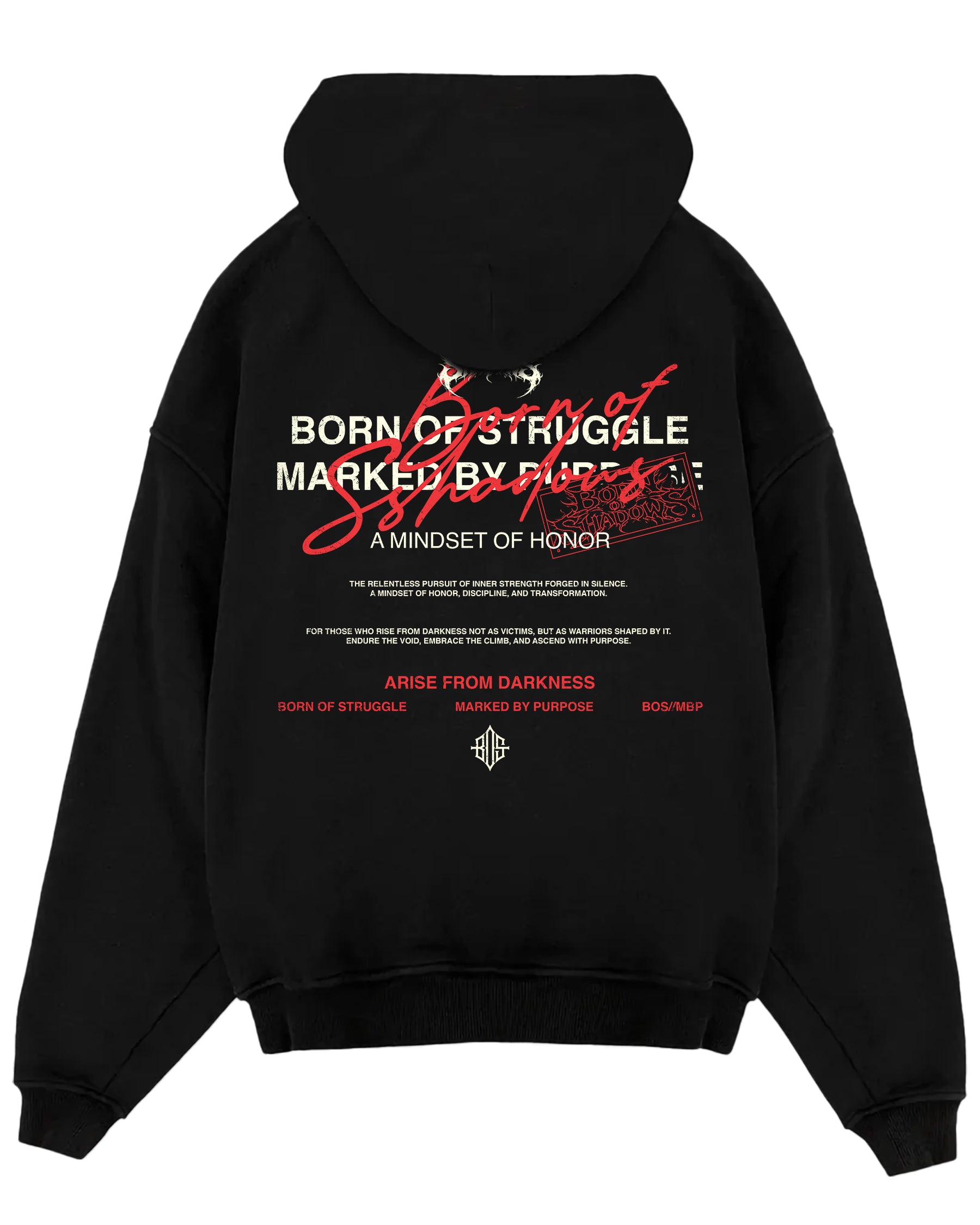 'Shaped by the Void' Oversized Hoodie