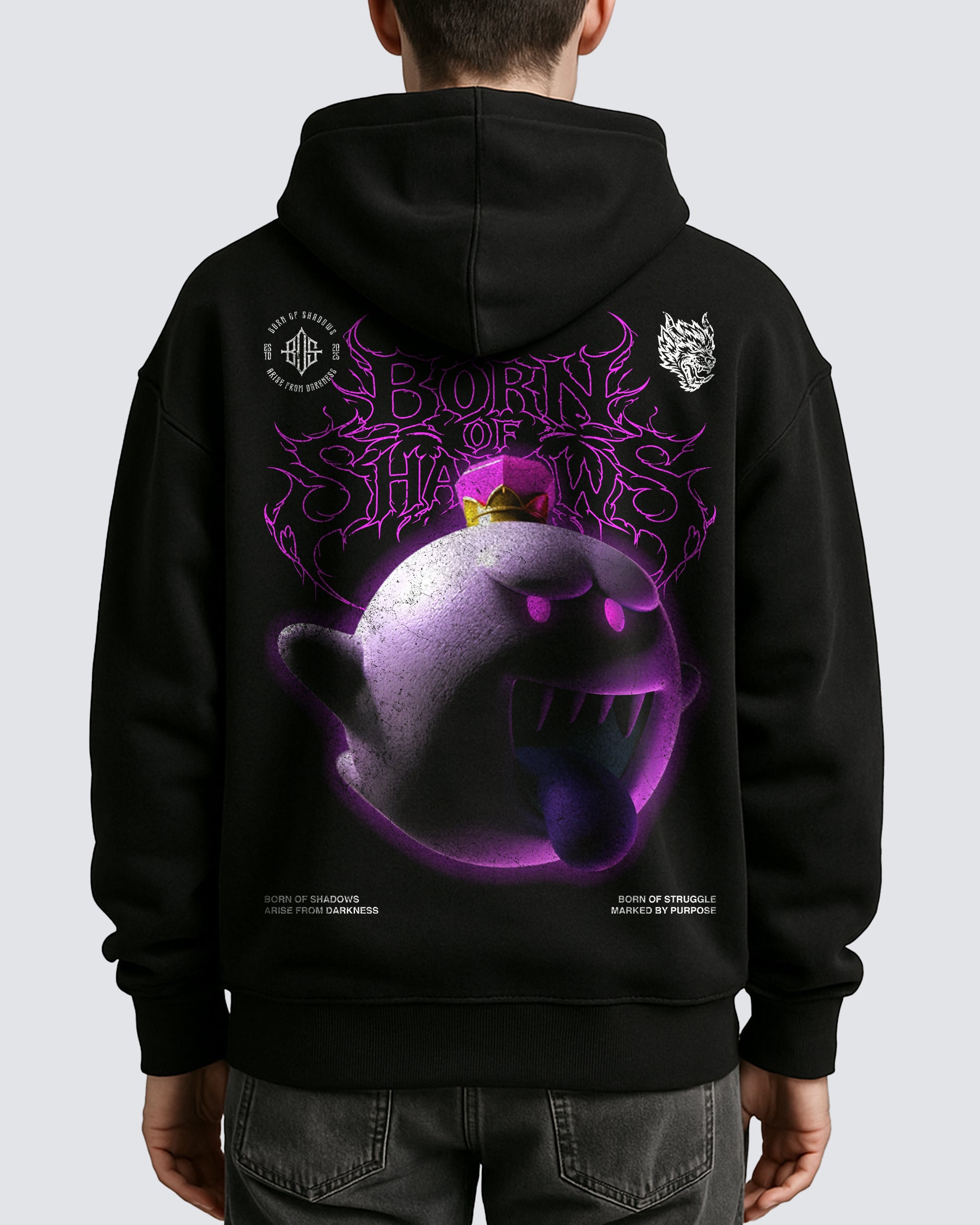 [Limited Edition] 'Mario Bros: King Boo' Oversized Hoodie