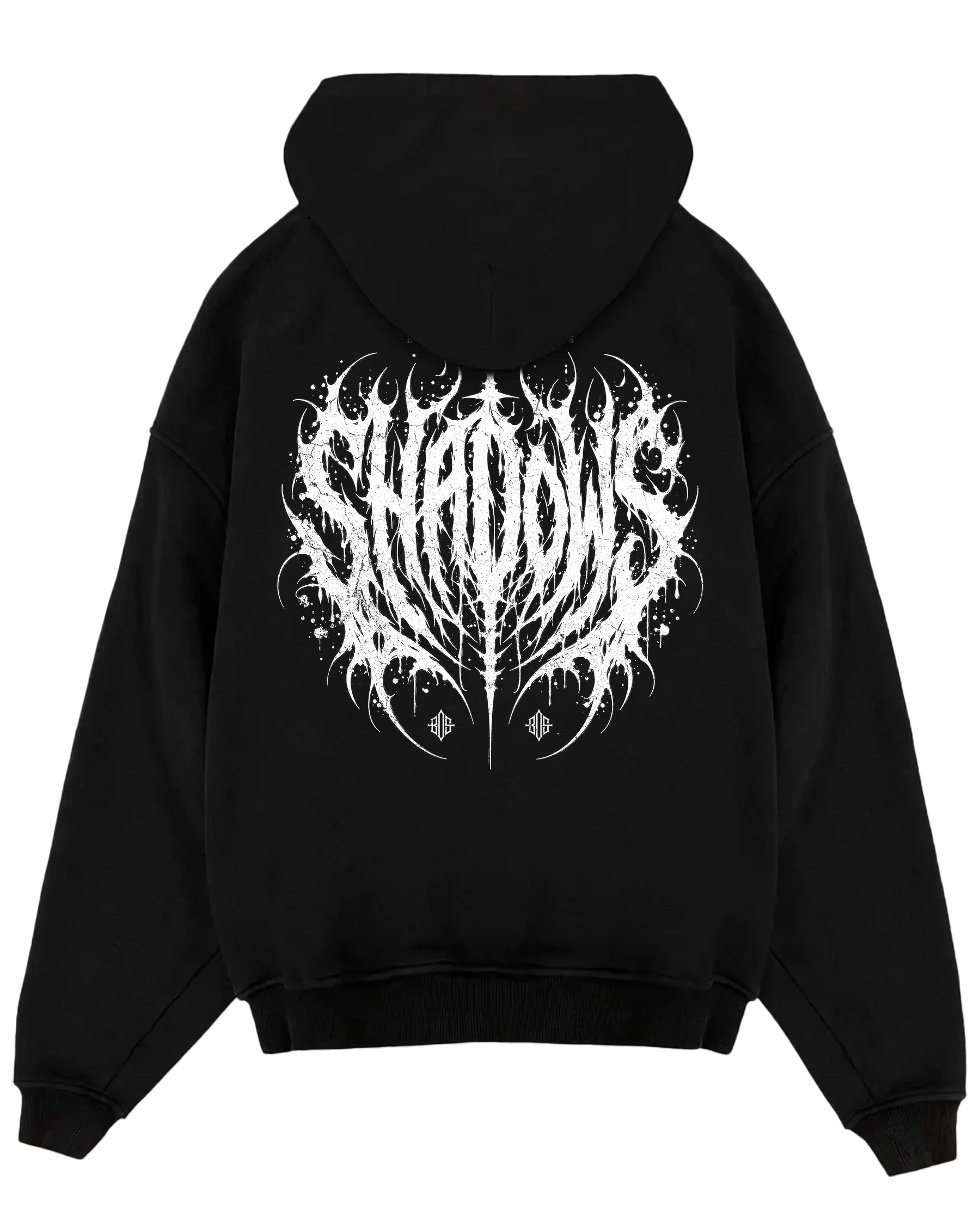 'Shadow Spine' Oversized Hoodie