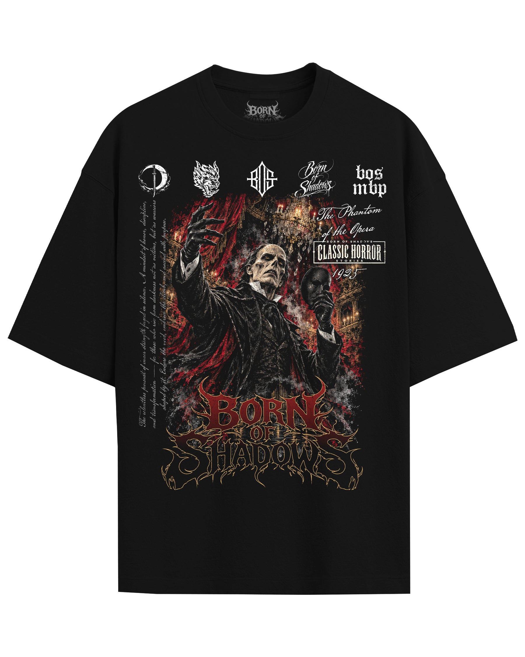 'Halloween: The Phantom of the Opera 1925' Front T-Shirt