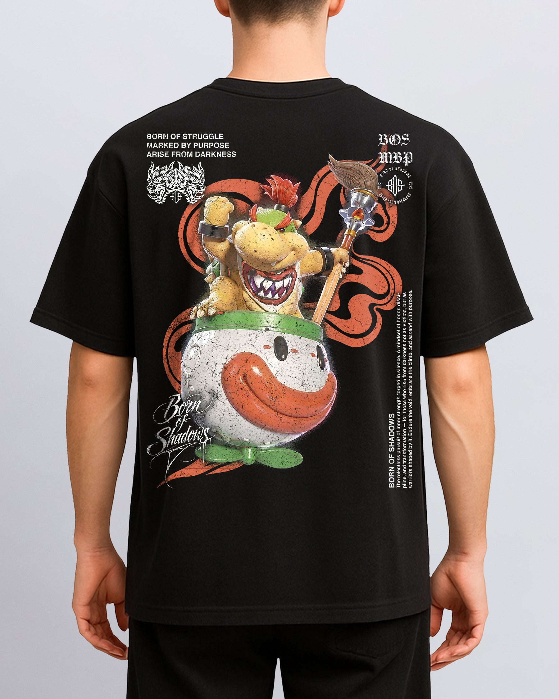 [Limited Edition] 'Mario Bros: Bowser Jr' Back T-Shirt