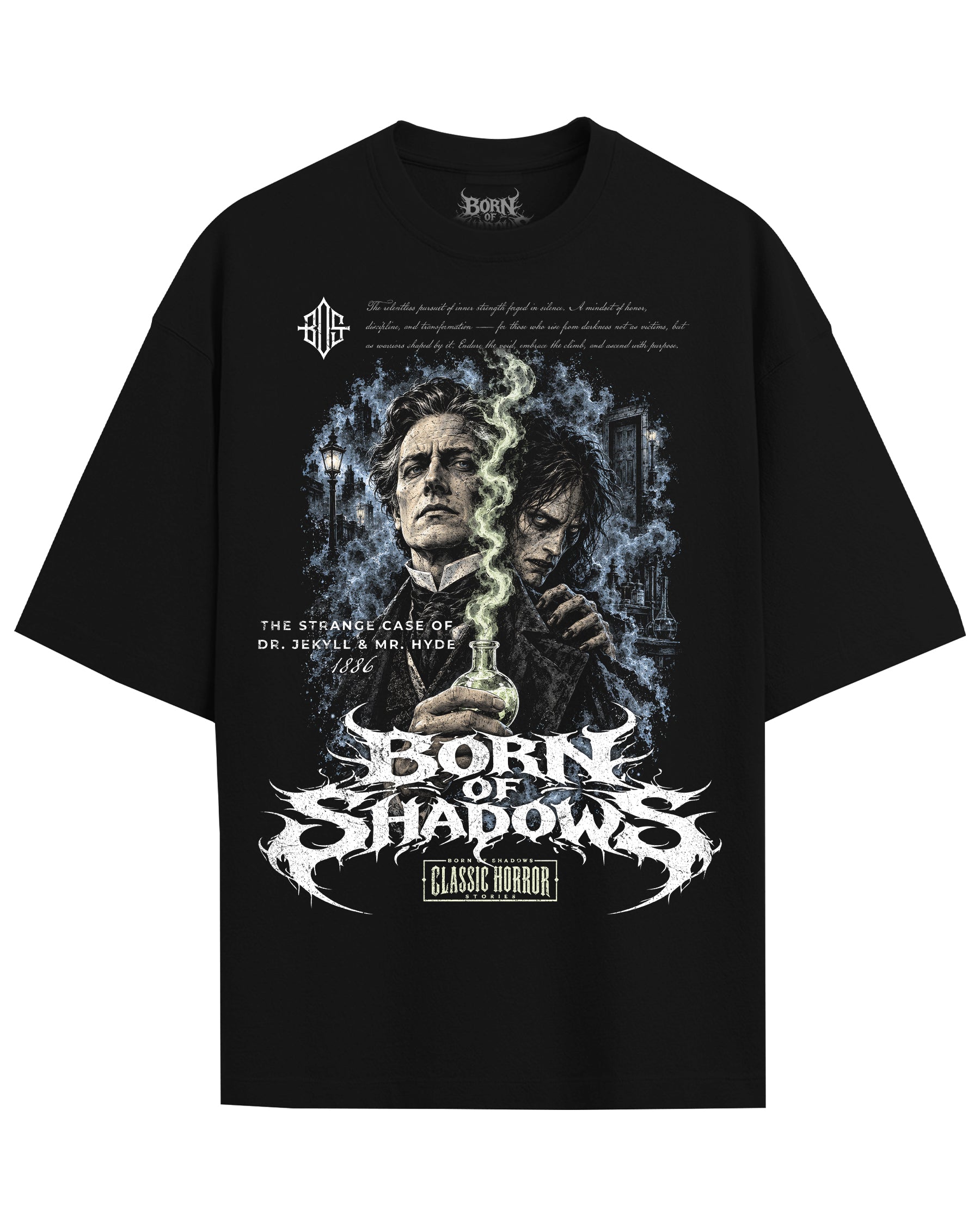 'Halloween: The strange case of Dr. Jekyll and Mr. Hyde 1886' Front T-Shirt