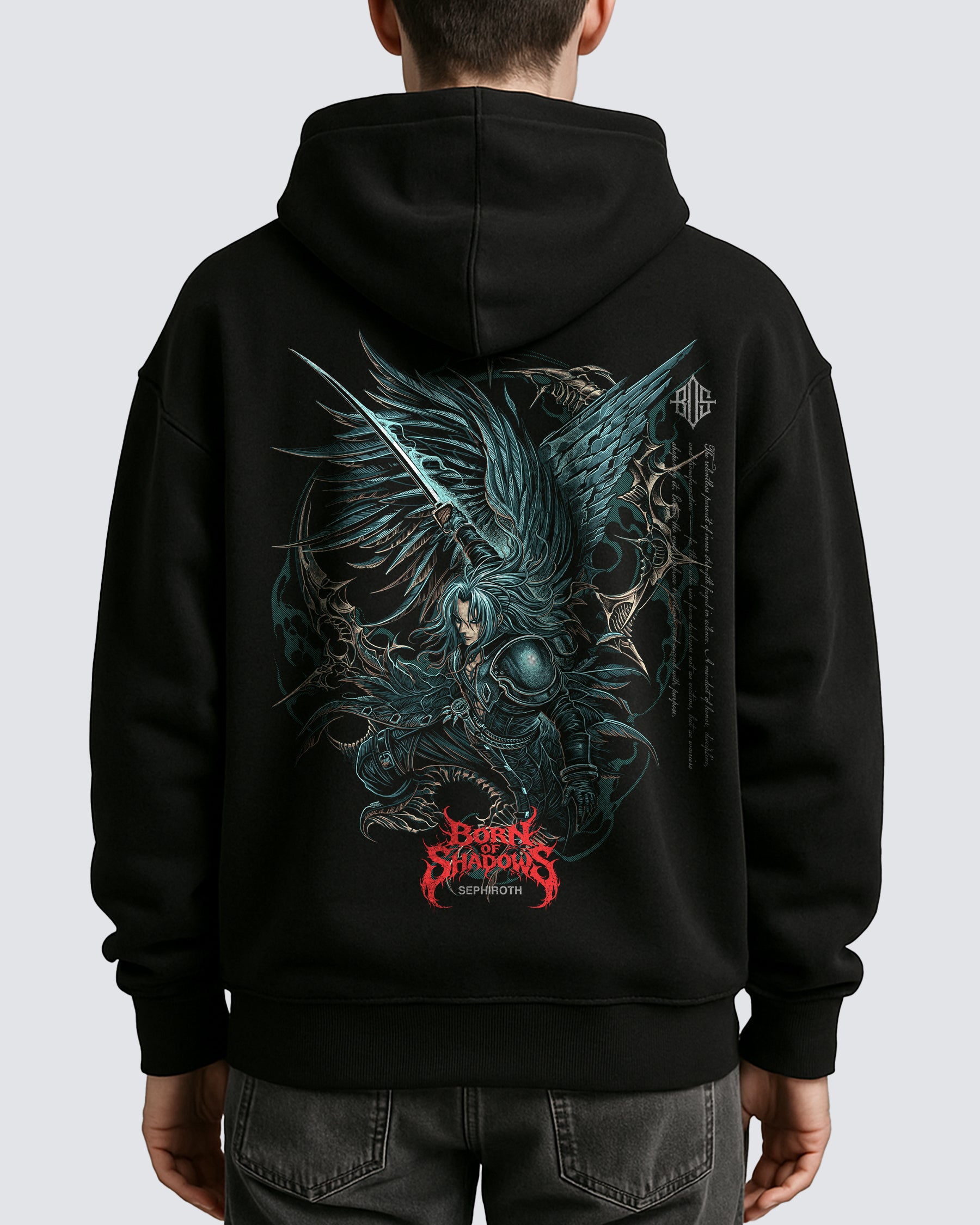 [Limited Edition] 'Final Fantasy: Sephiroth' Oversized Hoodie