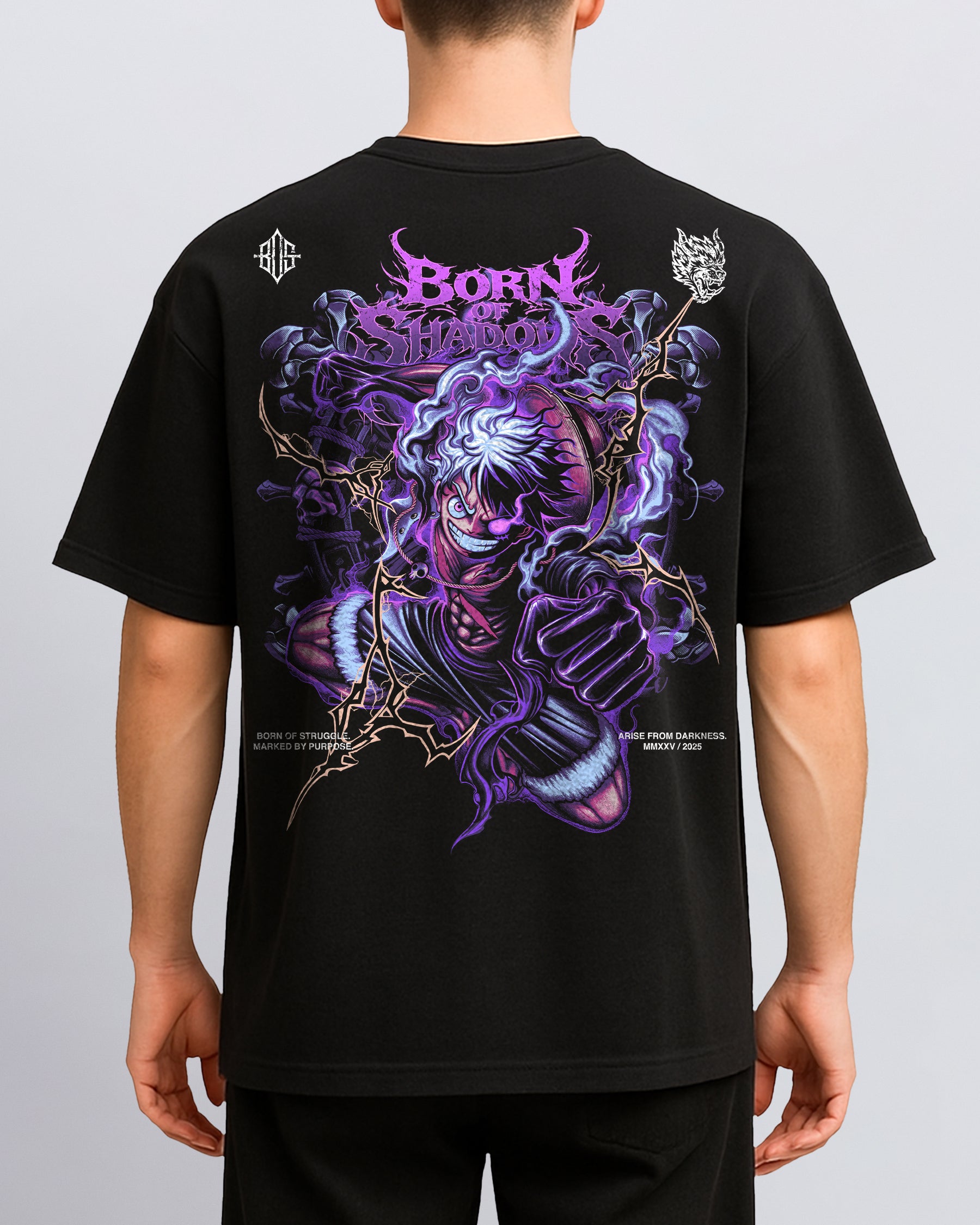[Limited Edition] 'One Piece: Luffy Gear 5' Back T-Shirt