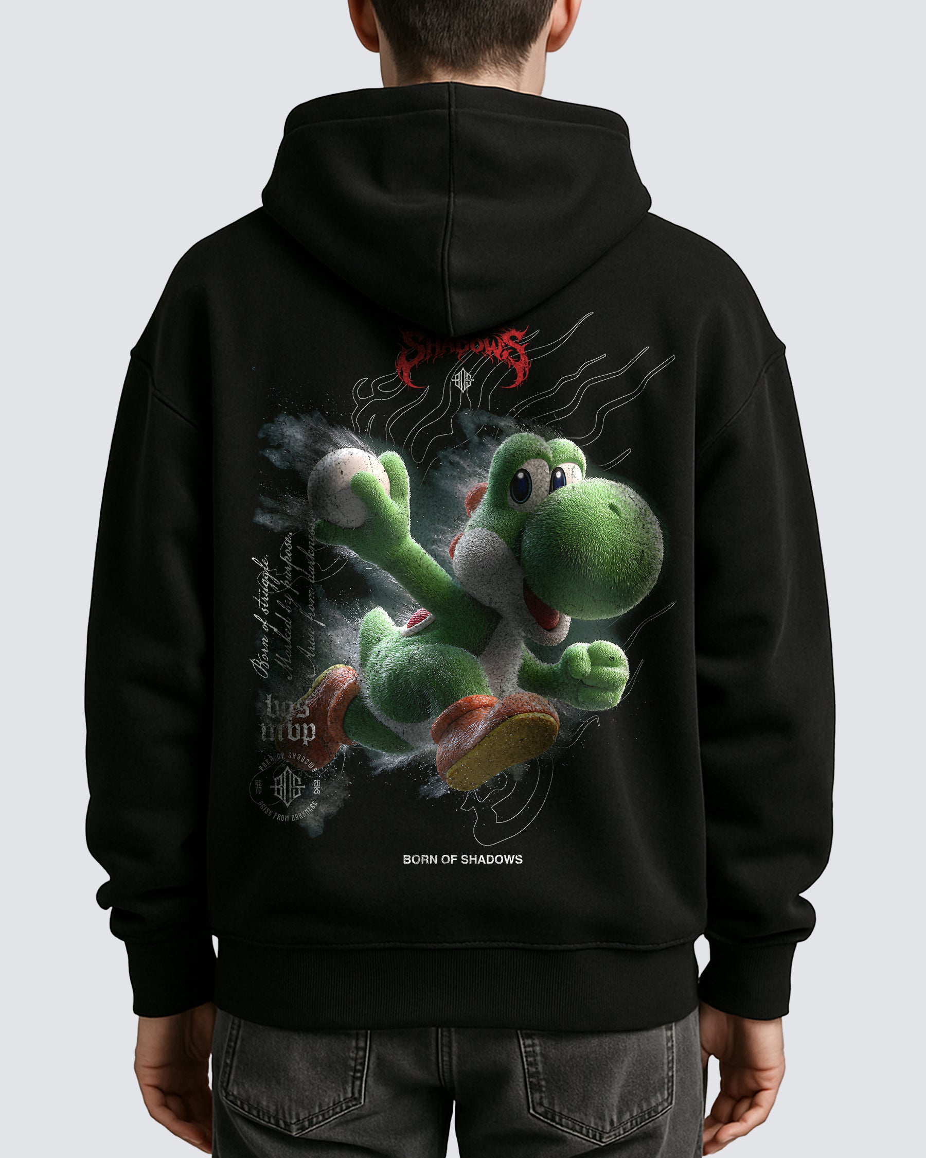 [Limited Edition] 'Mario Bros: Yoshi' Oversized Hoodie