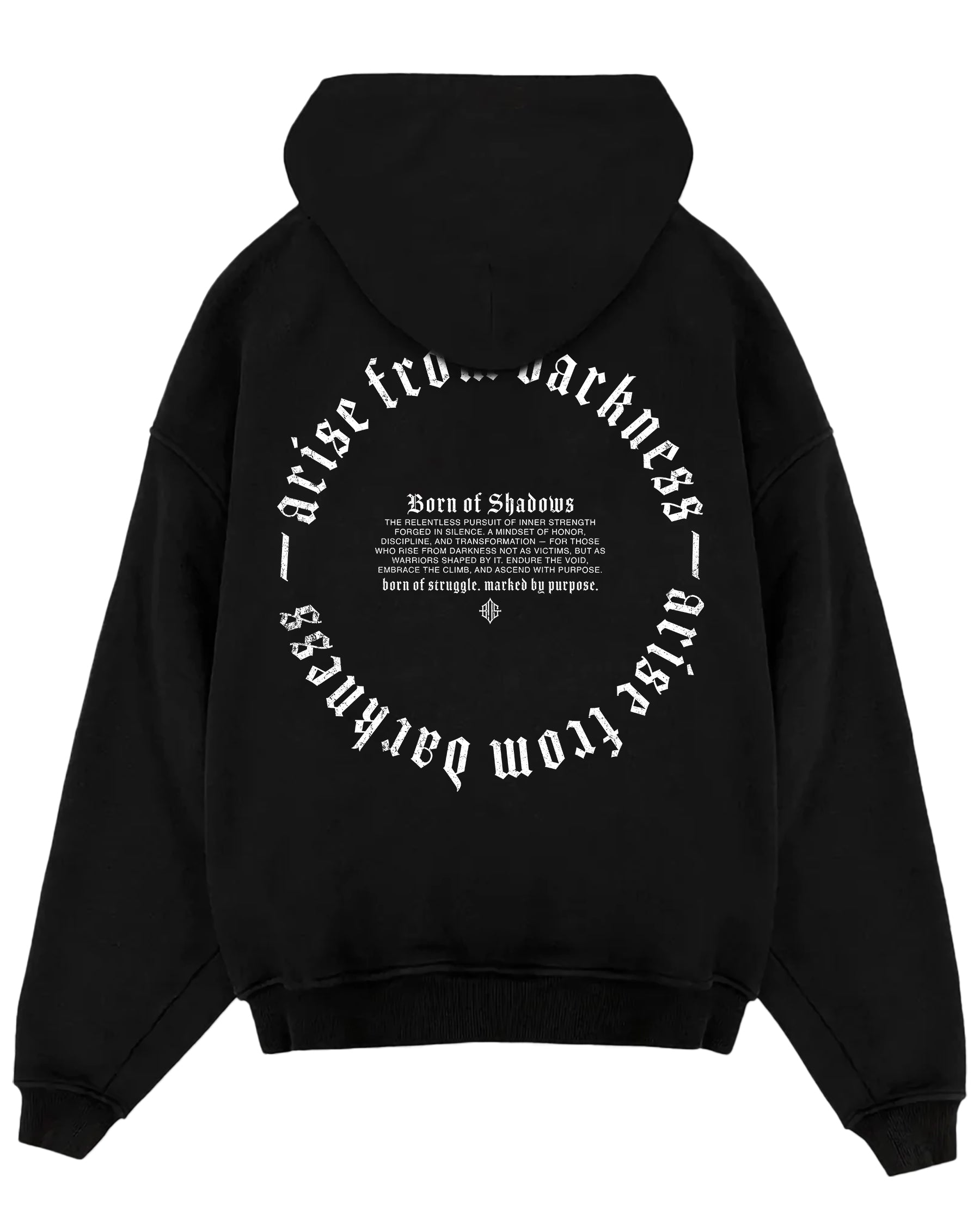 'The Black Oath' Oversized Hoodie