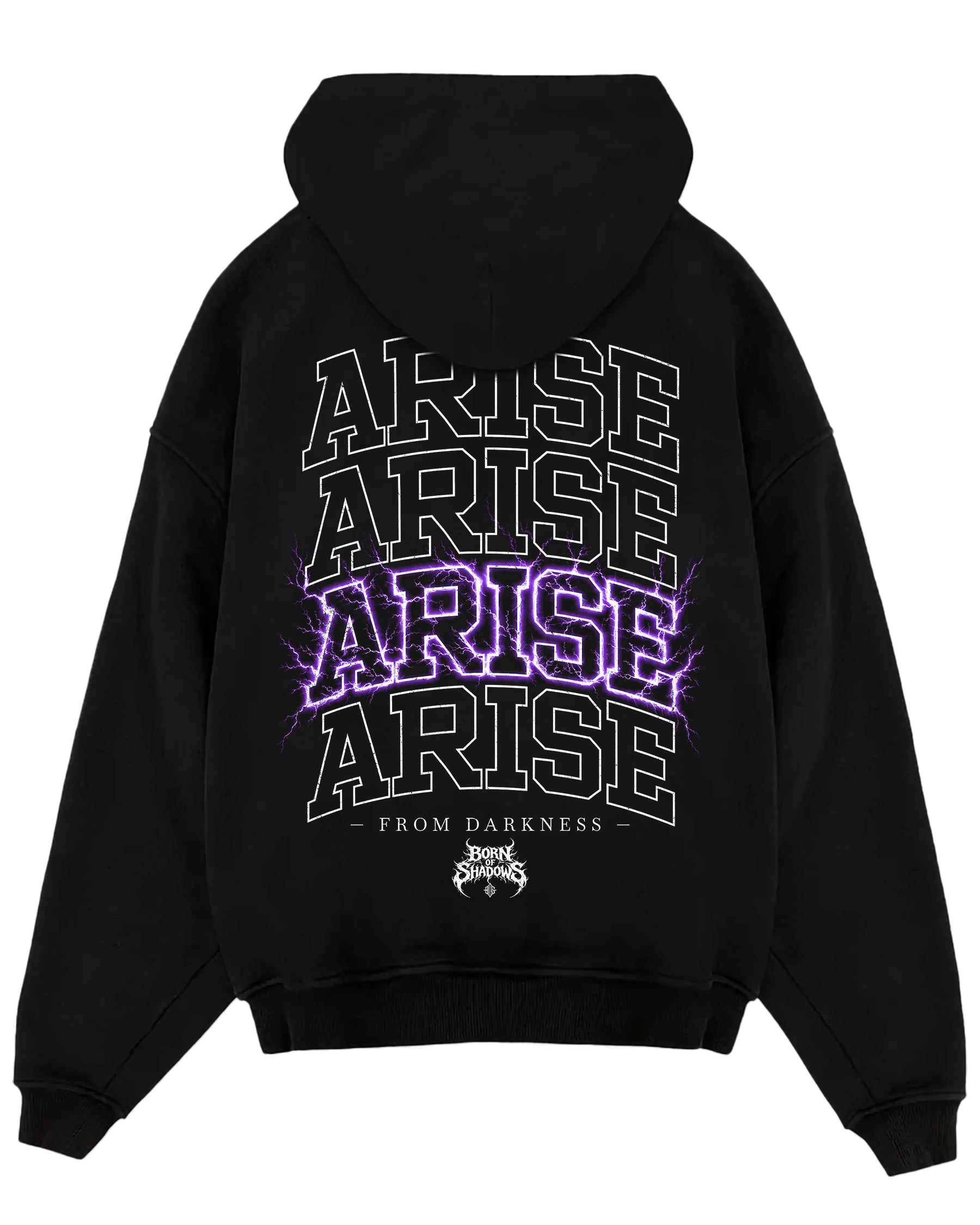 'Born of Thunders' Oversized Hoodie