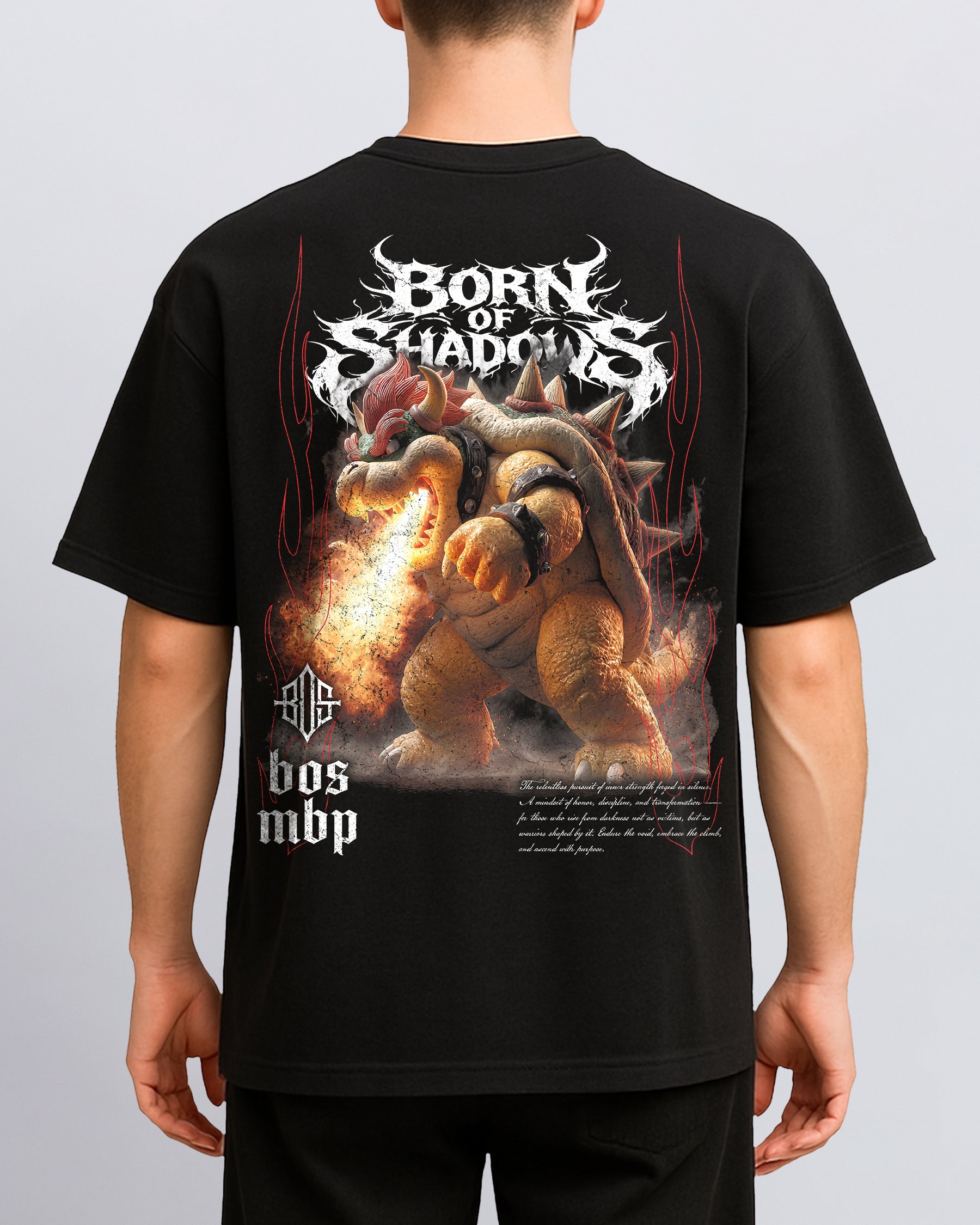 [Limited Edition] 'Mario Bros: Bowser' Back T-Shirt