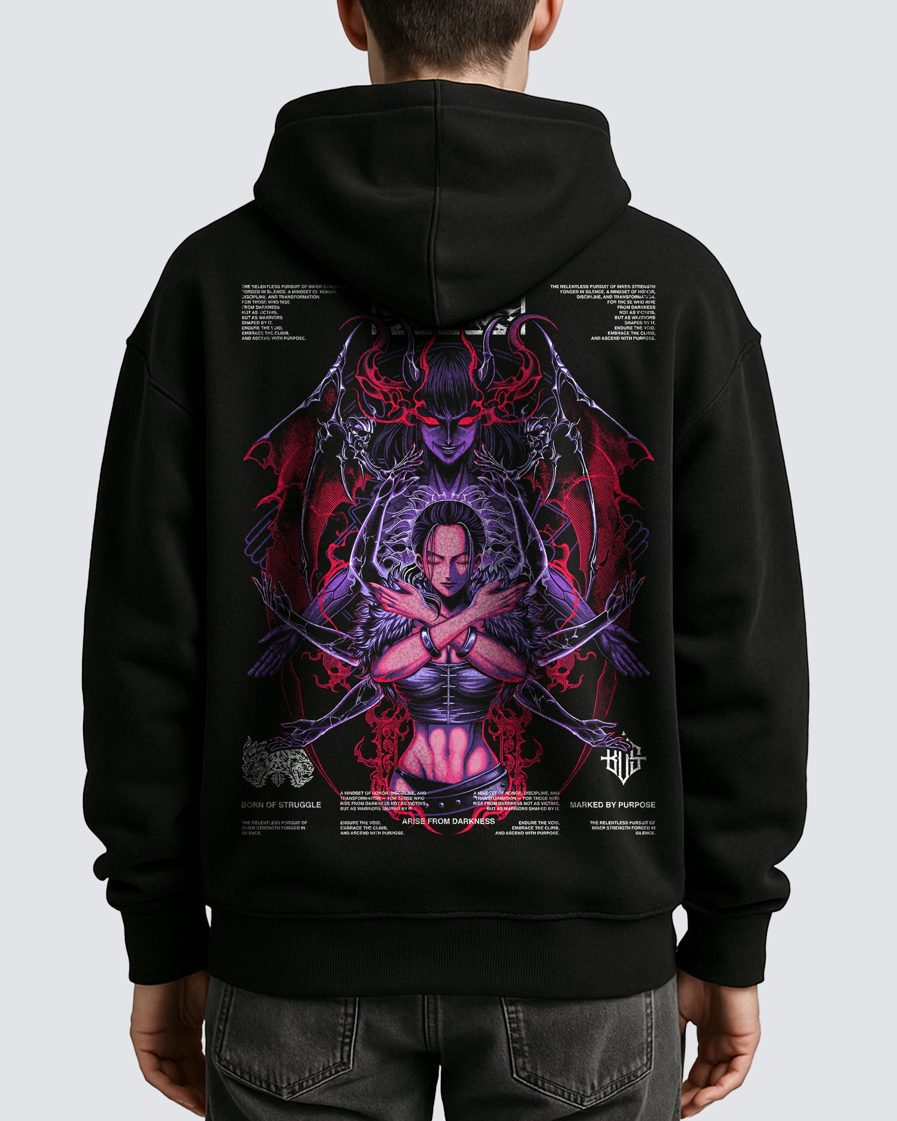 [Limited Edition] 'One Piece: Nico Robin' Oversized Hoodie