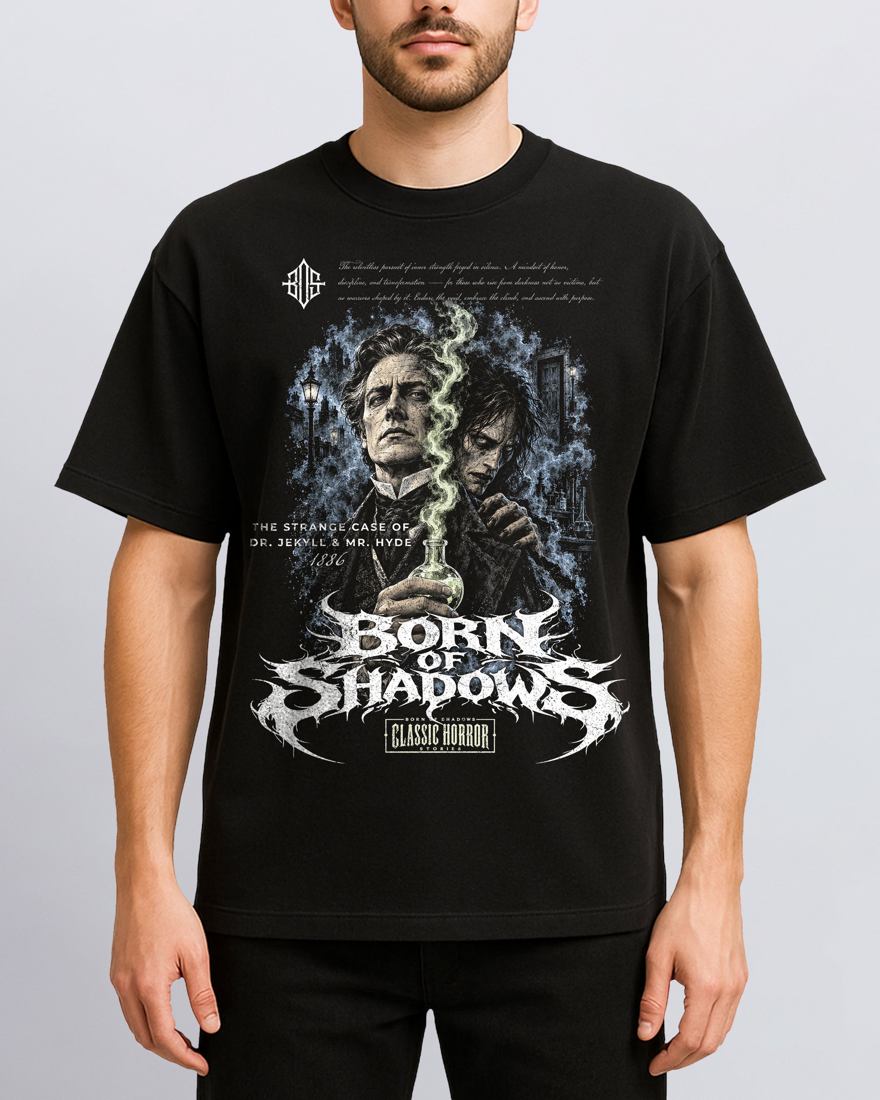 'Halloween: The strange case of Dr. Jekyll and Mr. Hyde 1886' Front T-Shirt