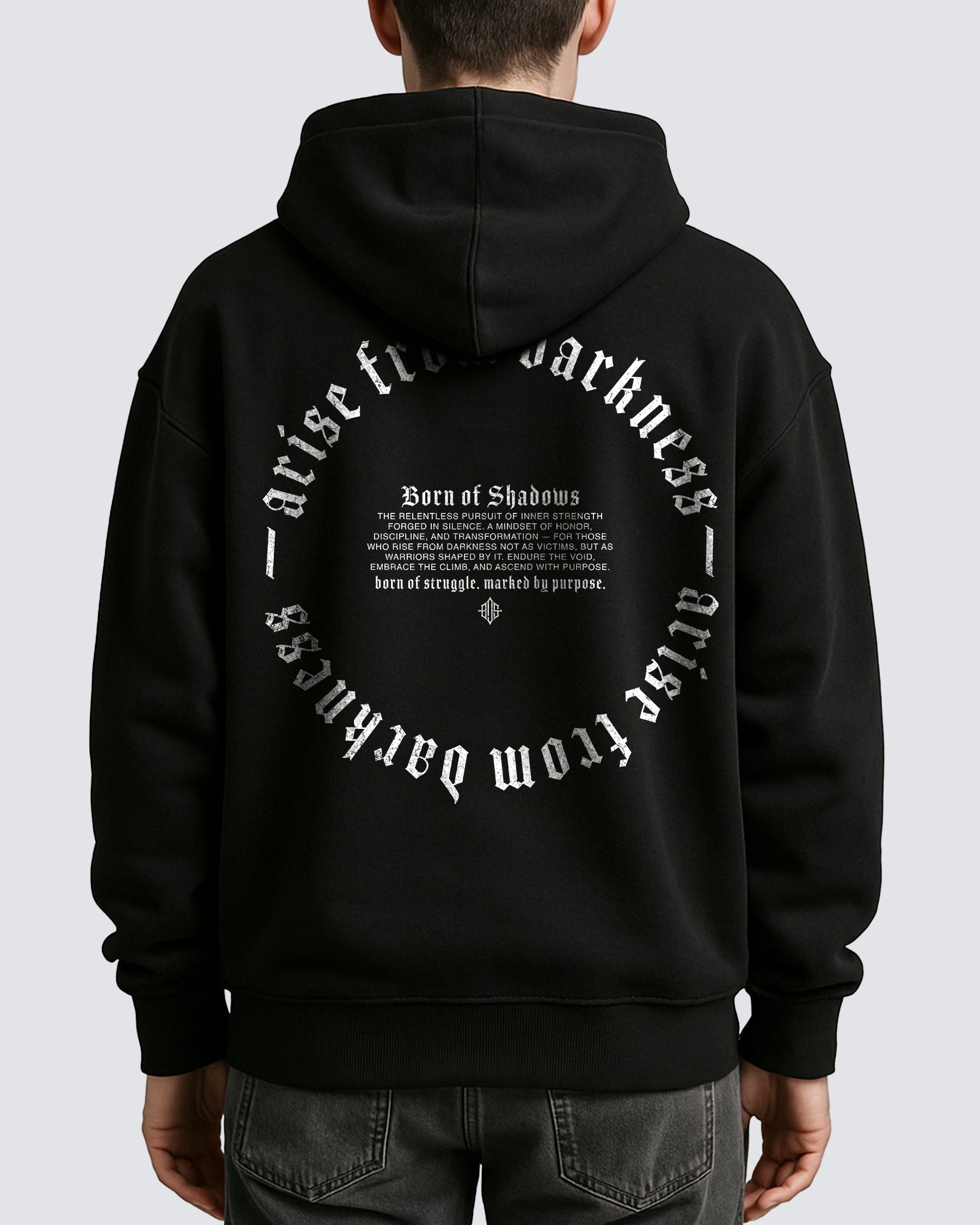 'The Black Oath' Oversized Hoodie
