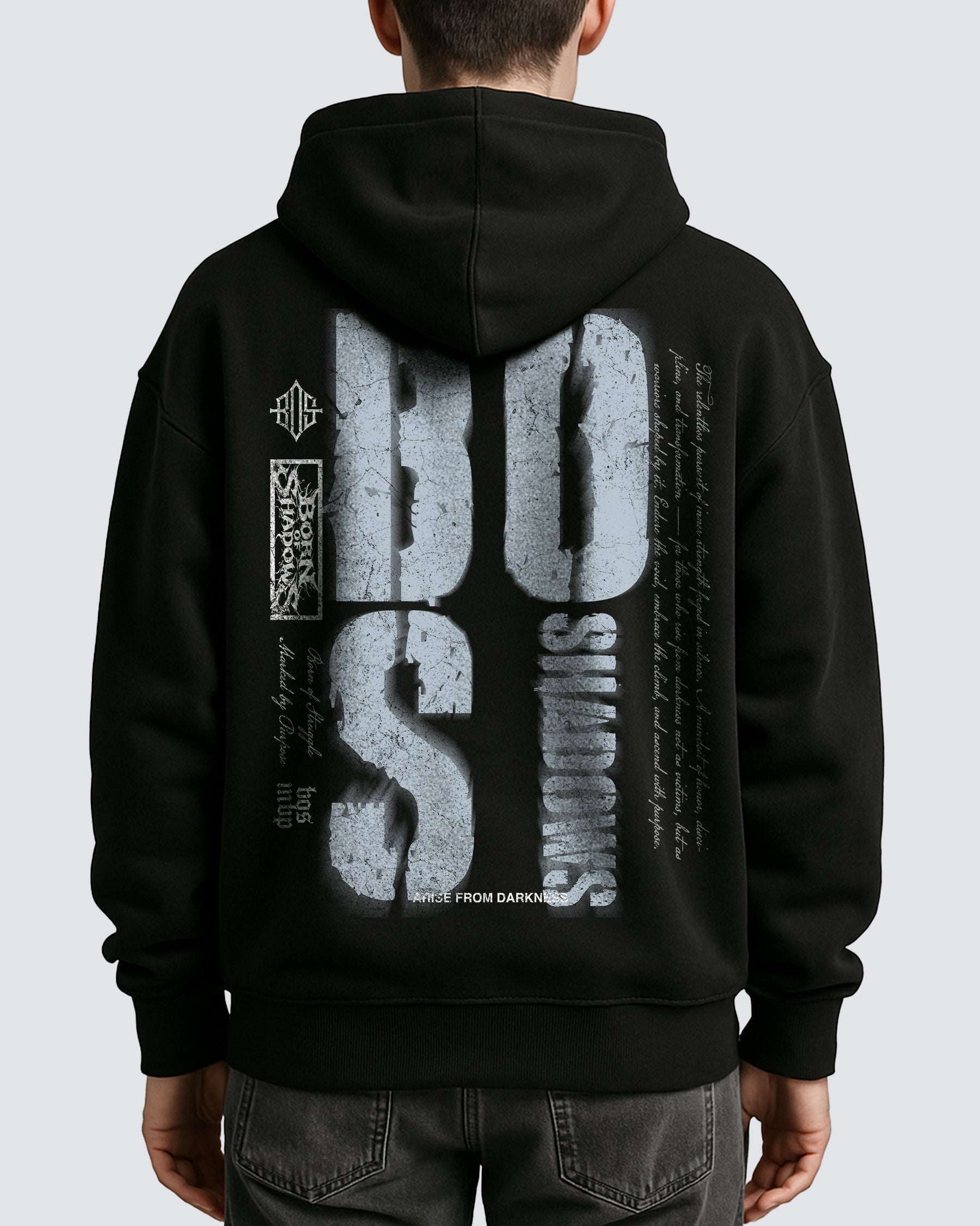 'Ground Zero' Oversized Hoodie