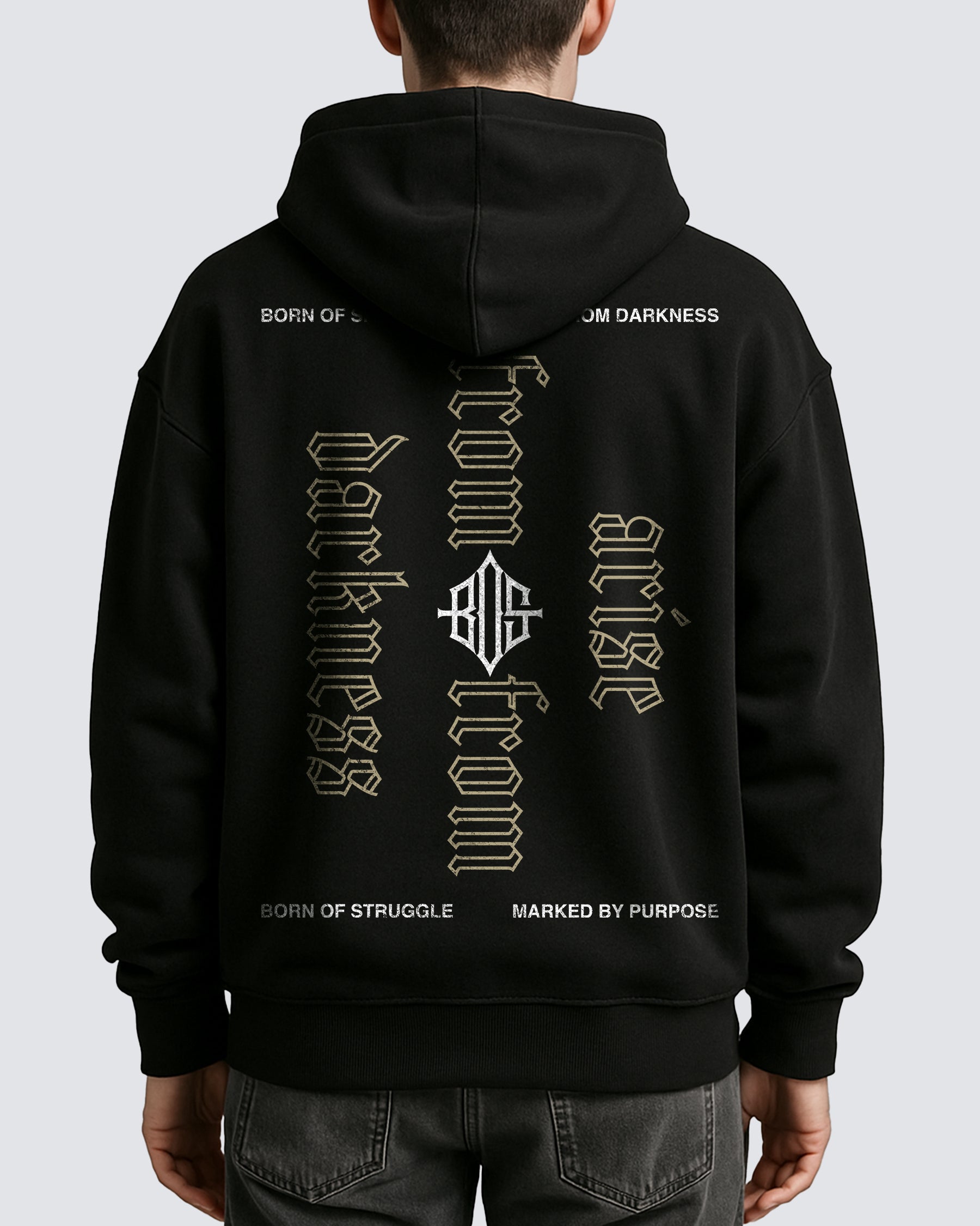 'Path of Purpose' Oversized Hoodie