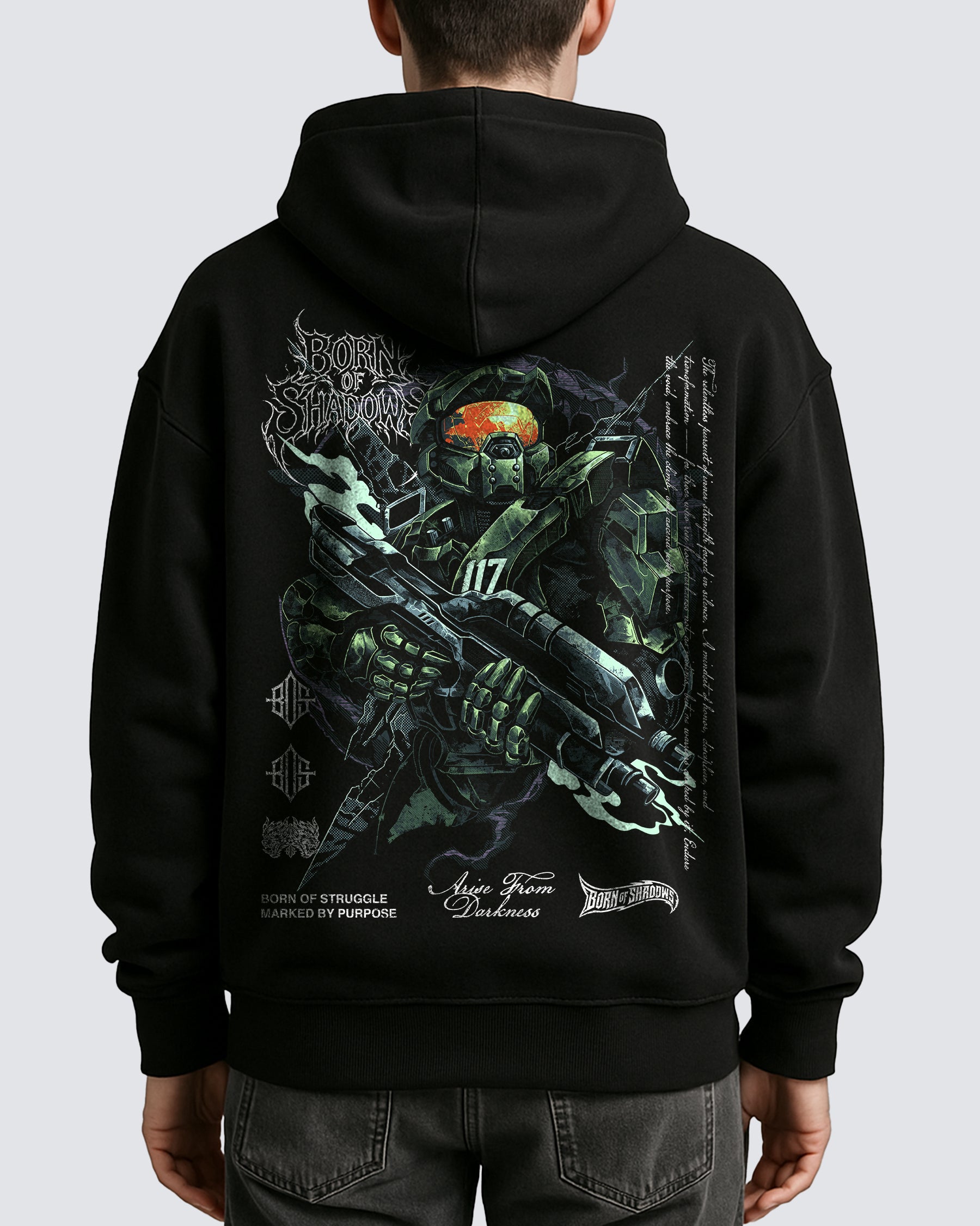 [Limited Edition] 'Halo: Master Chief' Oversized Hoodie