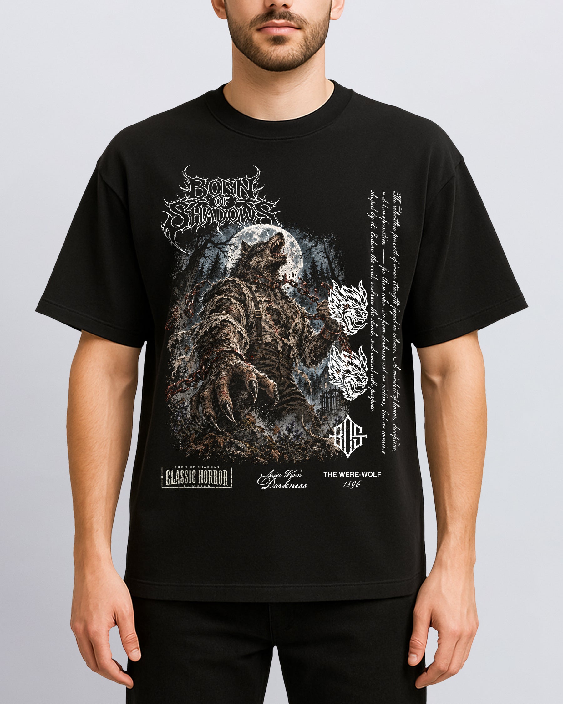 'Halloween: The Were-Wolf 1896' Front T-Shirt