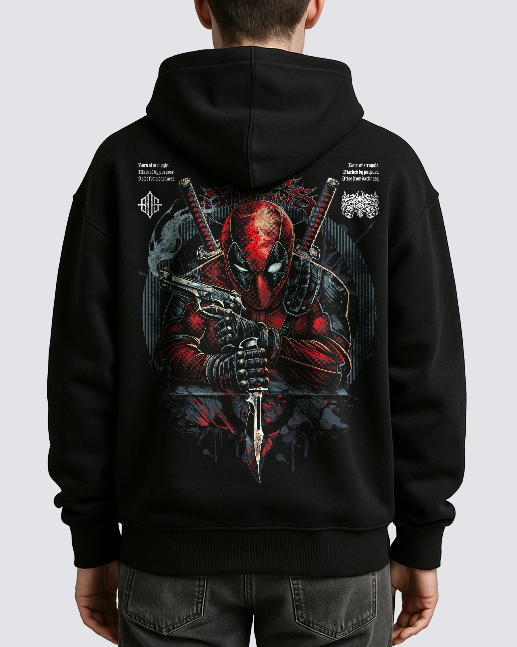 [Limited Edition] 'Deadpool' Oversized Hoodie