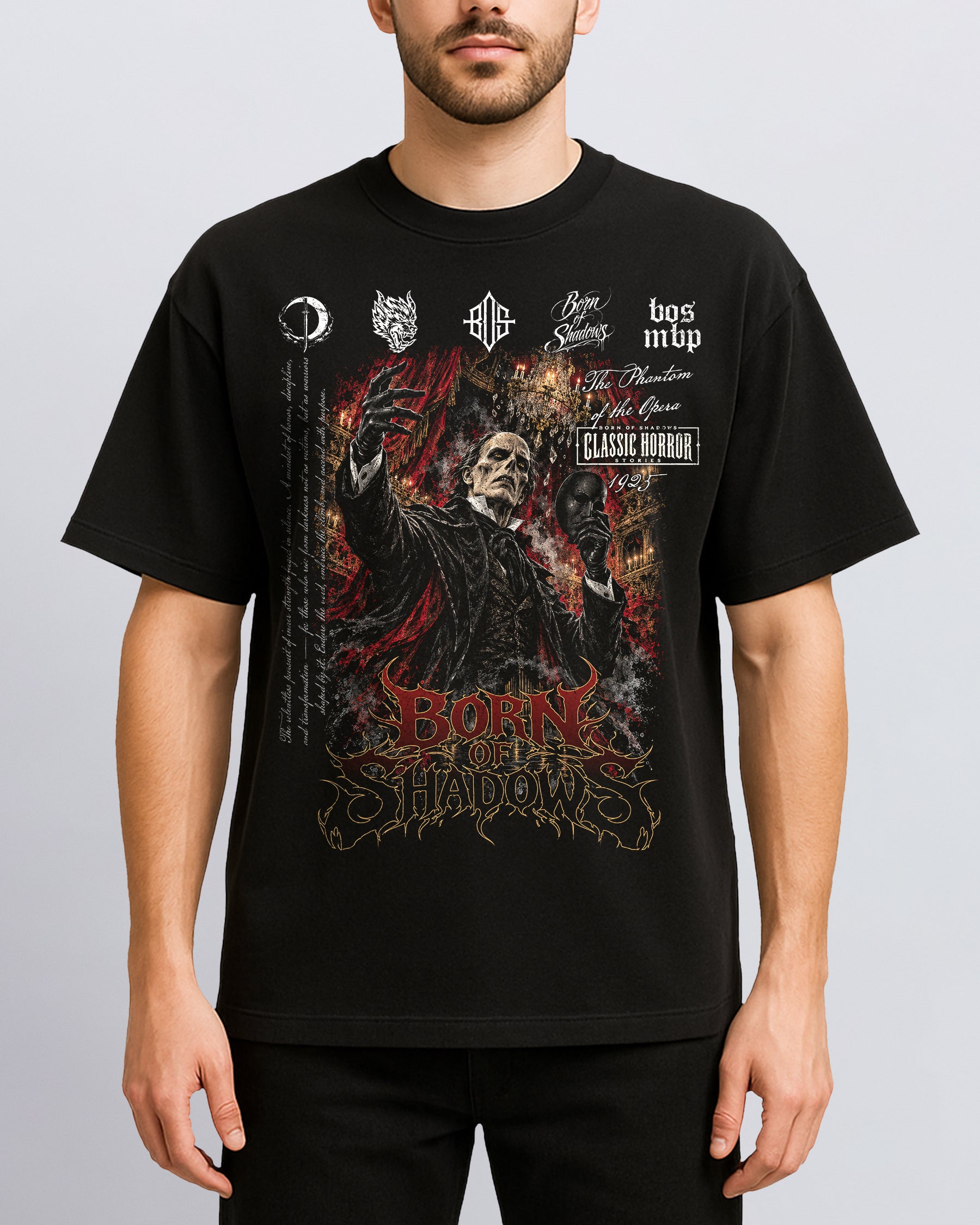 'Halloween: The Phantom of the Opera 1925' Front T-Shirt