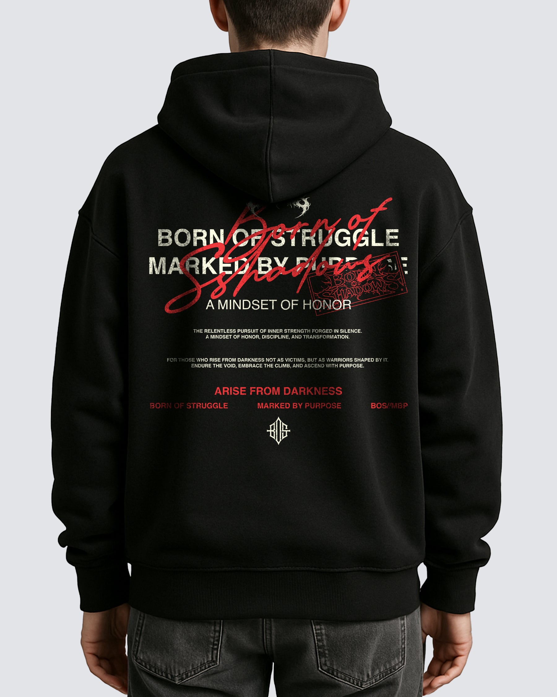 'Shaped by the Void' Oversized Hoodie
