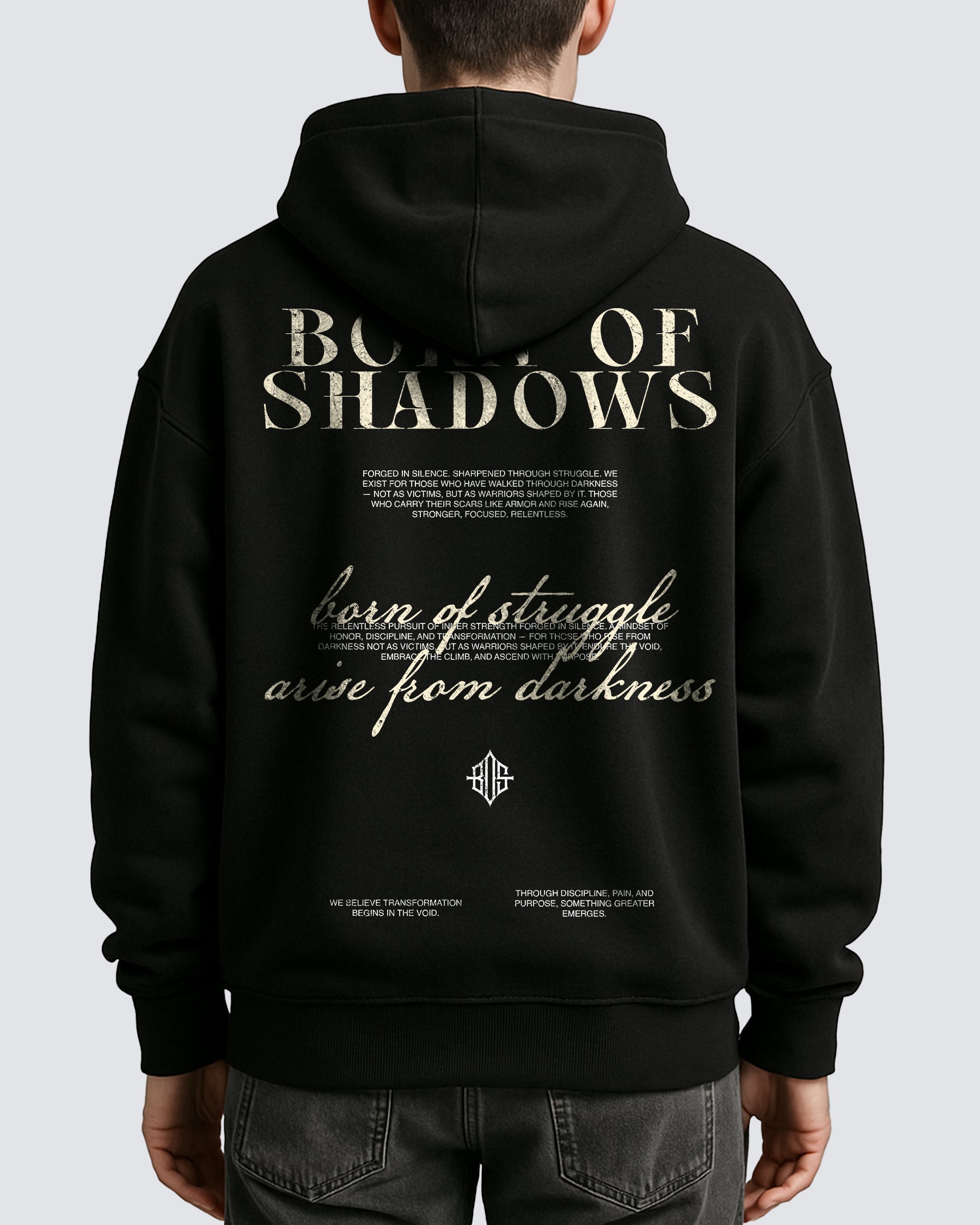 'The Manifesto' Oversized Hoodie