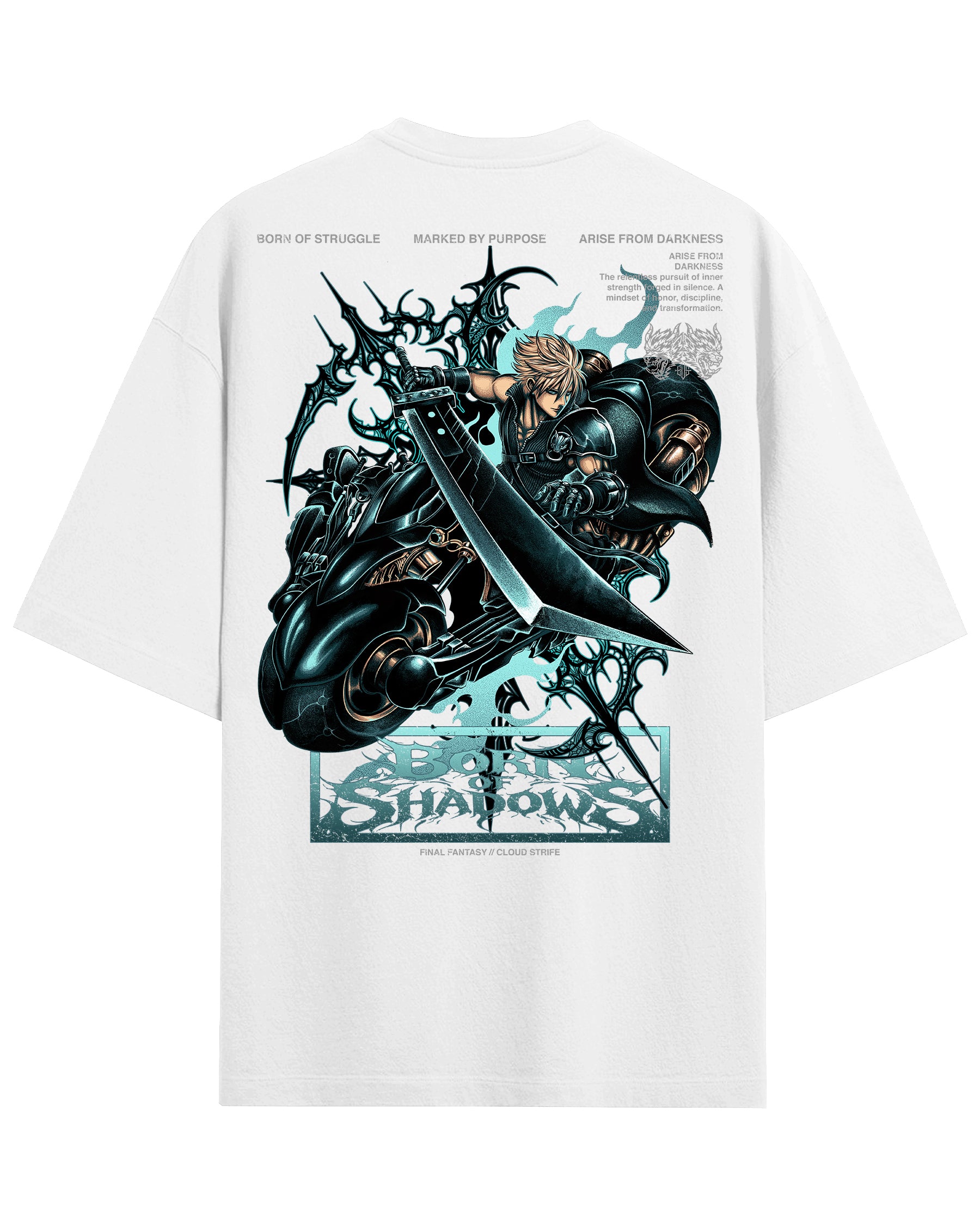 [Limited Edition] 'Final Fantasy: Cloud Strife' Back T-Shirt