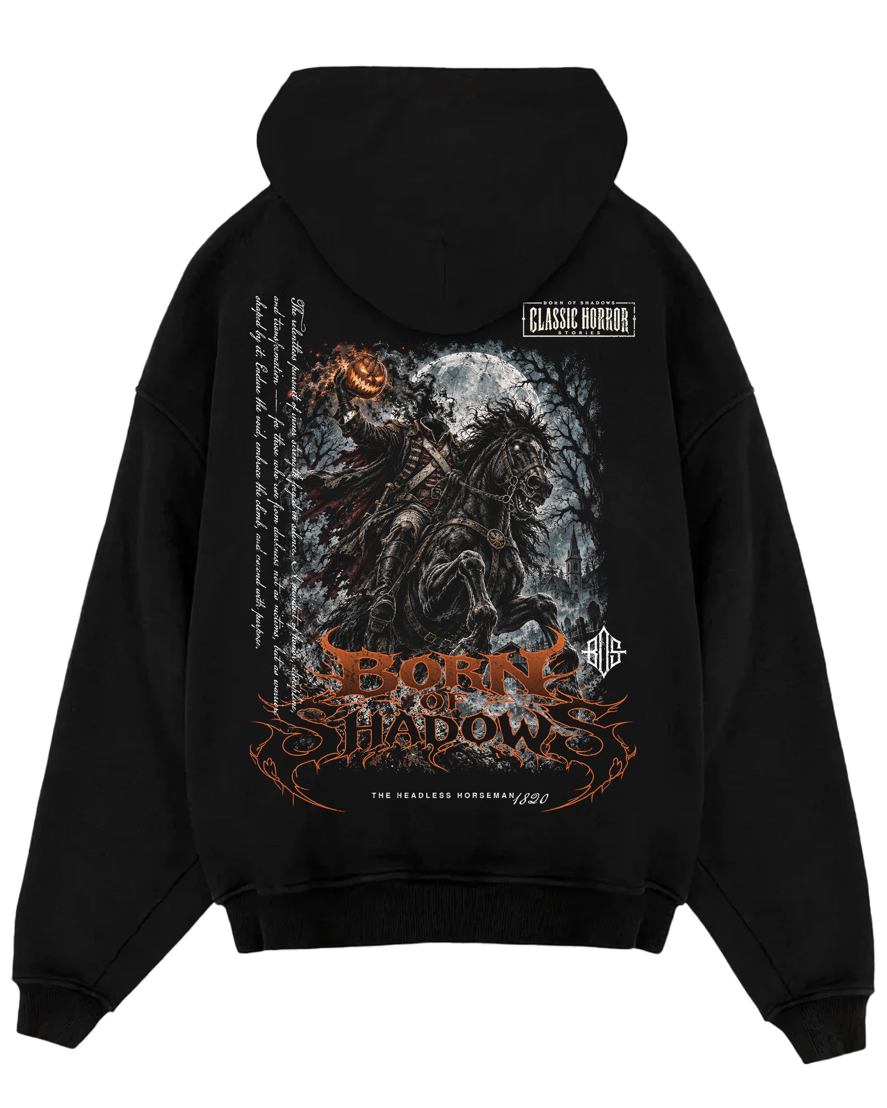 'Halloween: The Headless Horseman 1820' Oversized Hoodie