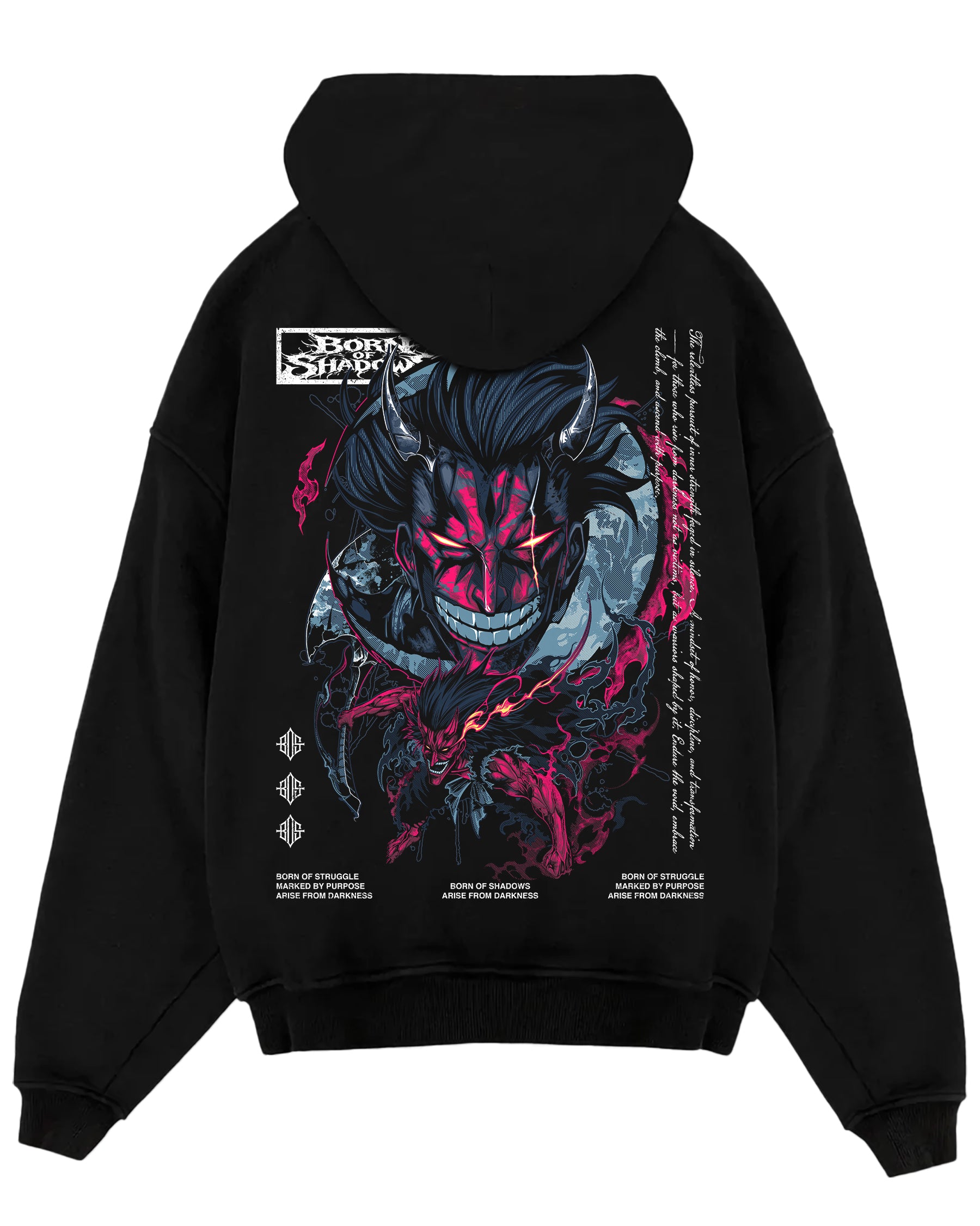 [Limited Edition] 'Bleach: Kenpachi' Oversized Hoodie