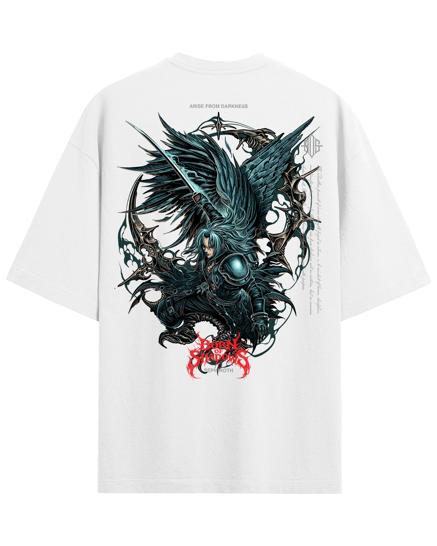[Limited Edition] 'Final Fantasy: Sephiroth' Back T-Shirt