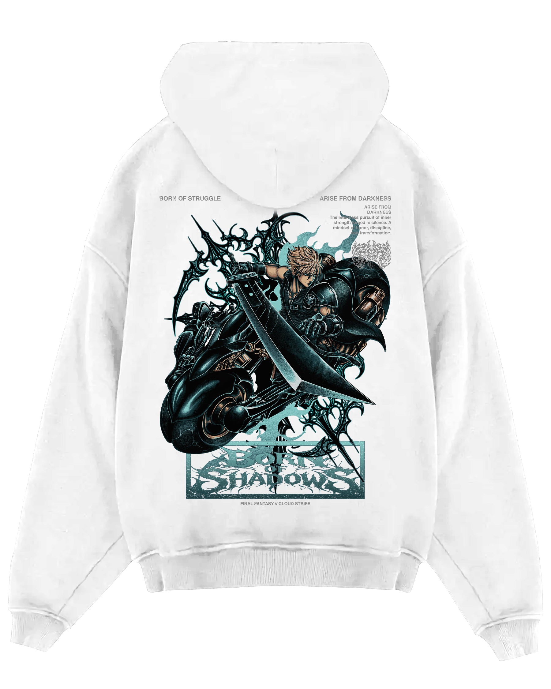 [Limited Edition] 'Final Fantasy: Cloud Strife' Oversized Hoodie