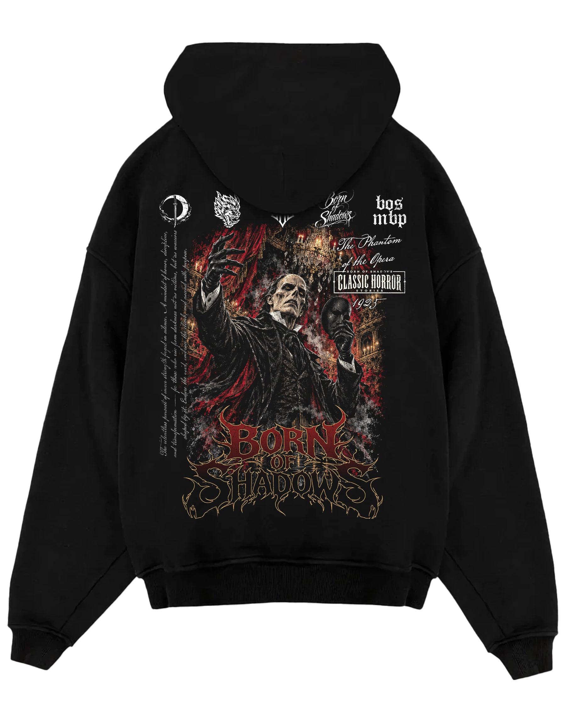 'Halloween: The Phantom of the Opera 1925' Oversized Hoodie